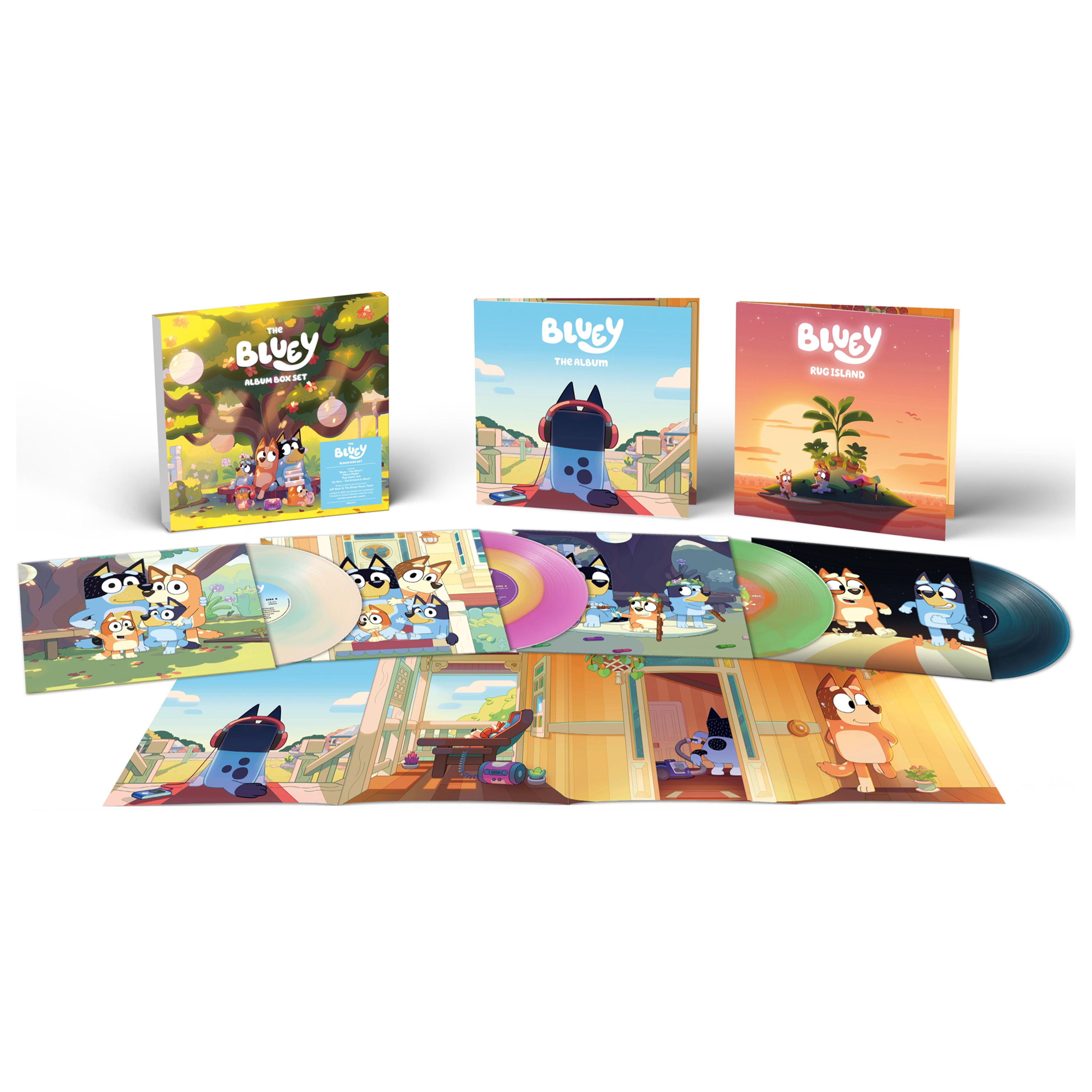 Original Soundtrack - The Bluey Album: Colour Vinyl Box Set