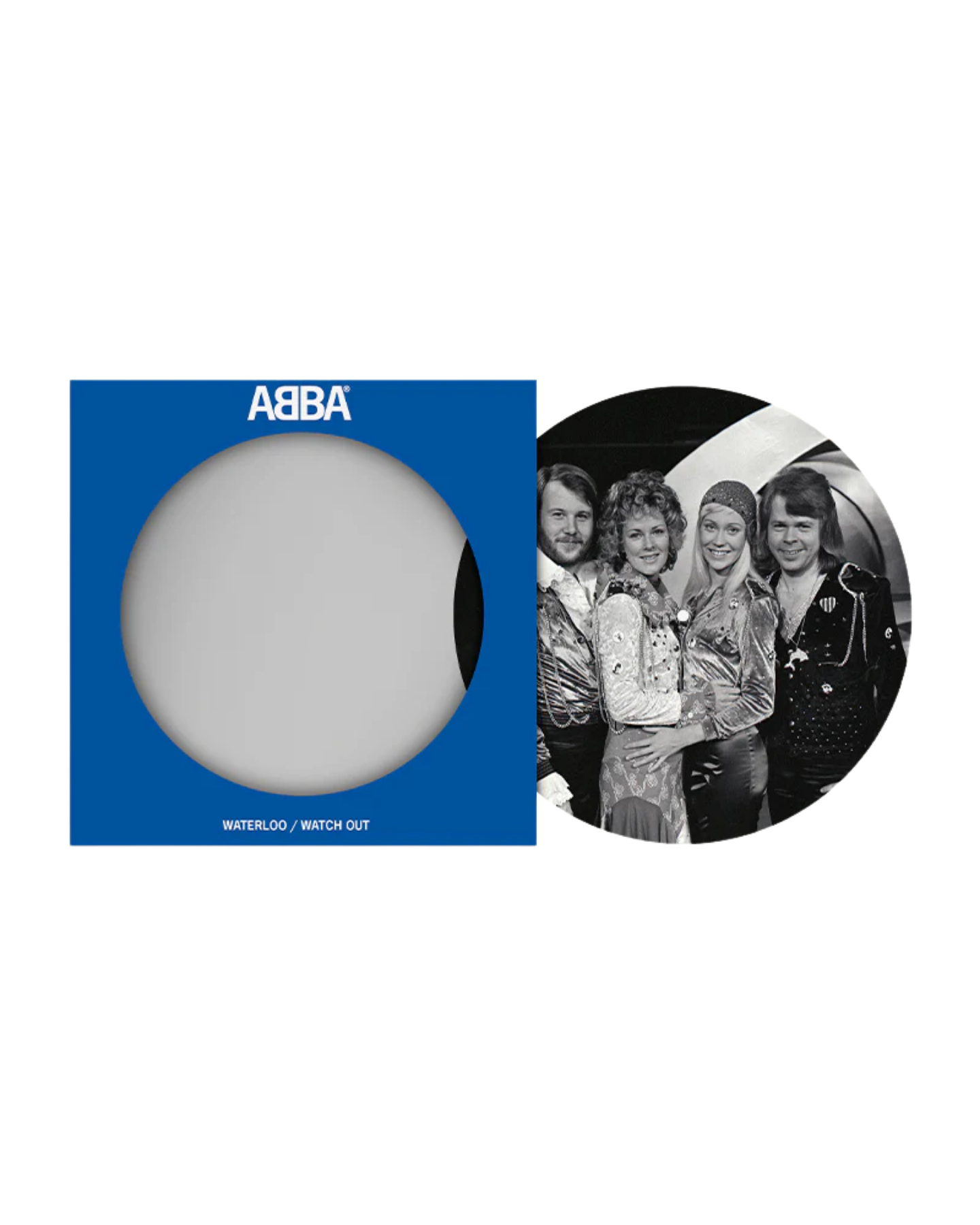 ABBA - Waterloo / Watch Out: Picture Disc Vinyl 7" Single