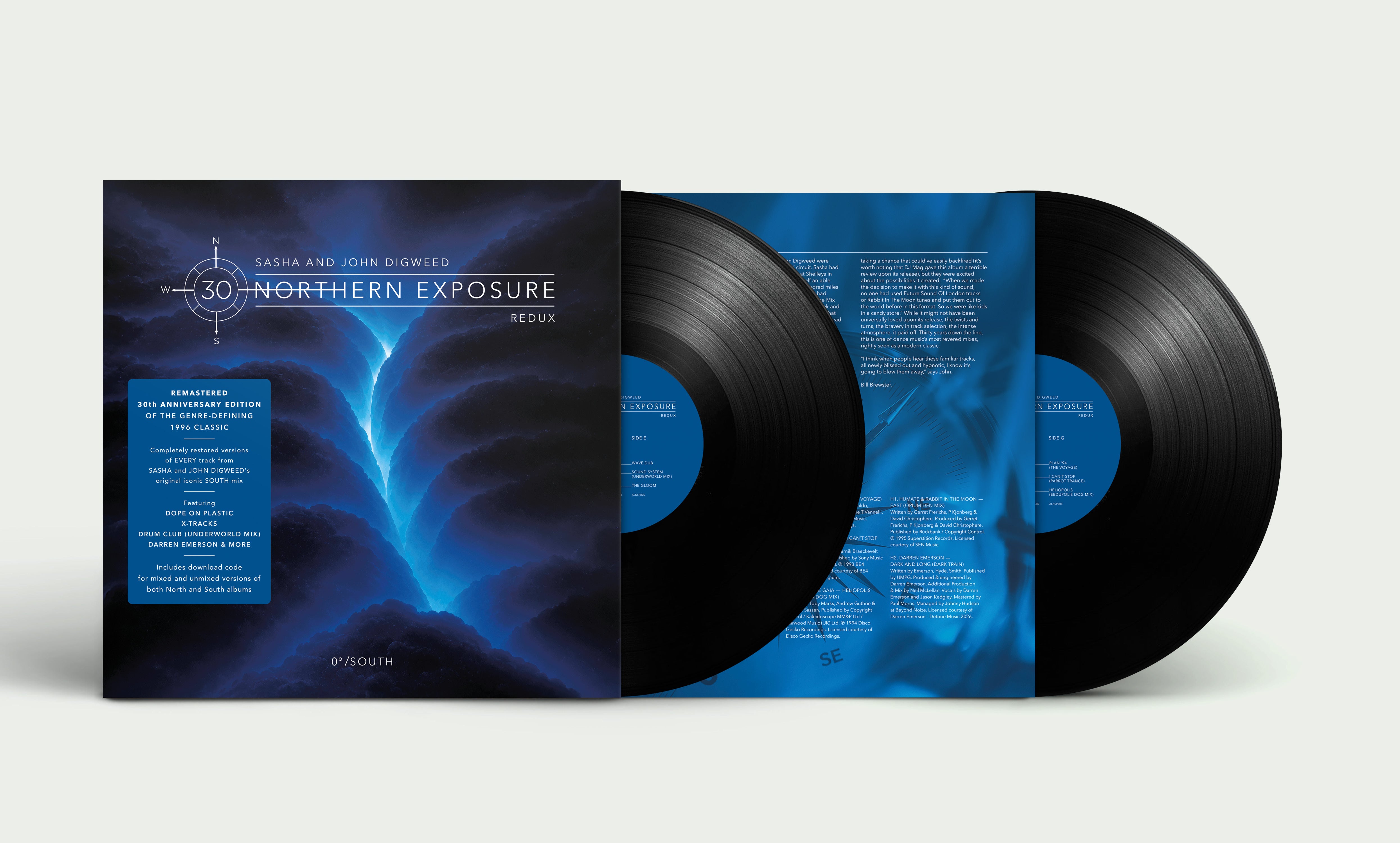 Sasha & John Digweed - Northern Exposure Redux (South): Vinyl 2LP