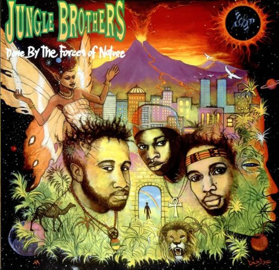 Jungle Brothers - Done By The Forces Of Nature: Limited Tri-Colour Vinyl 2LP