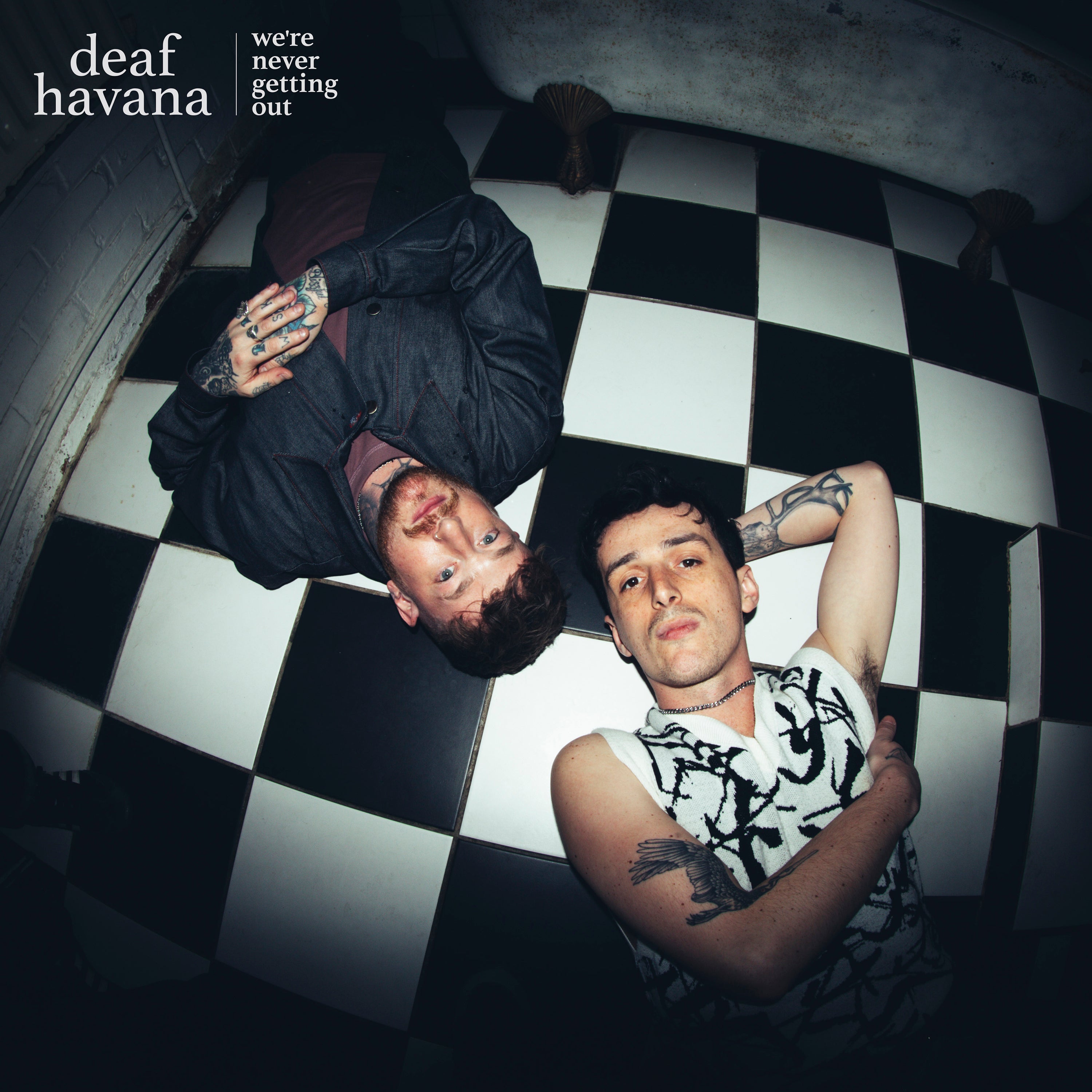 We're Never Getting Out: Black & White Cornetto Vinyl LP & Signed Print