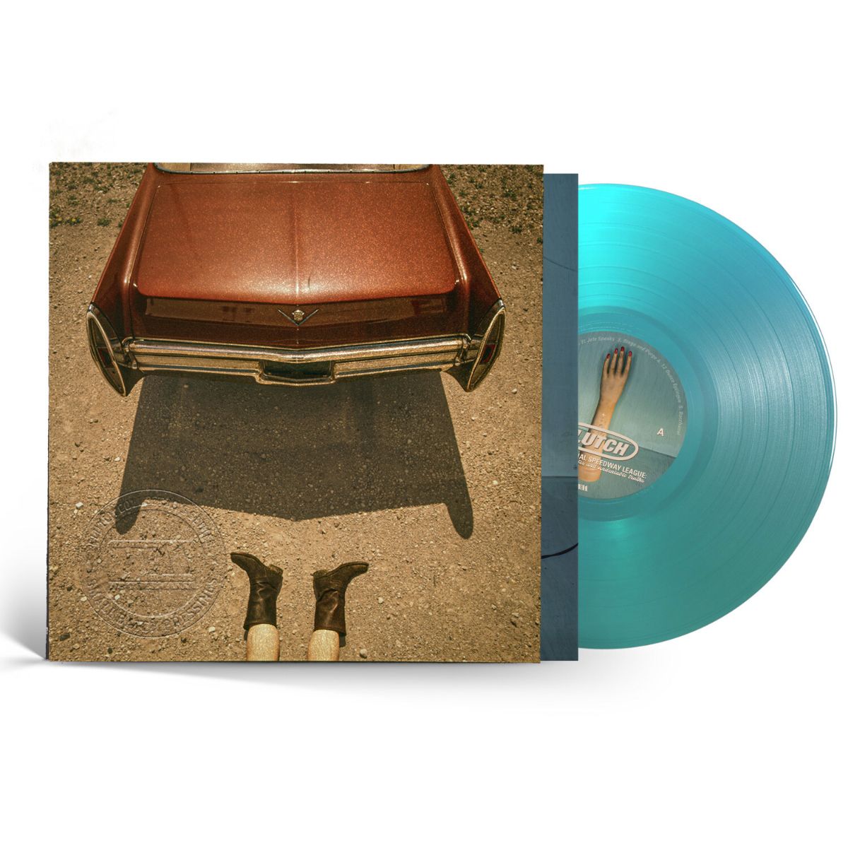 Clutch - Transnational Speedway League: Limited 'Sea Glass Blue' Vinyl LP (w/ Signed & Numbered Insert)