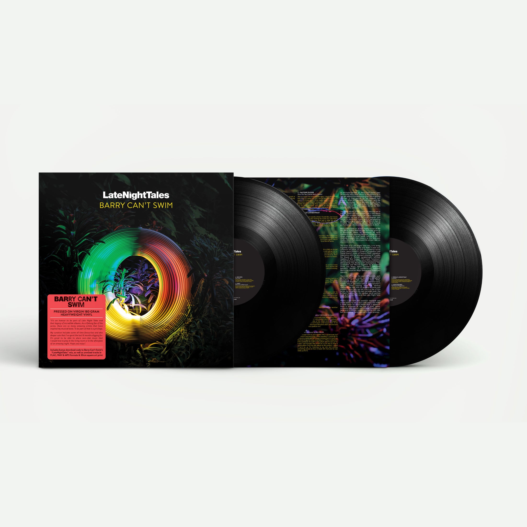 Barry Can’t Swim - Late Night Tales Barry Can’t Swim: Black Vinyl 2LP