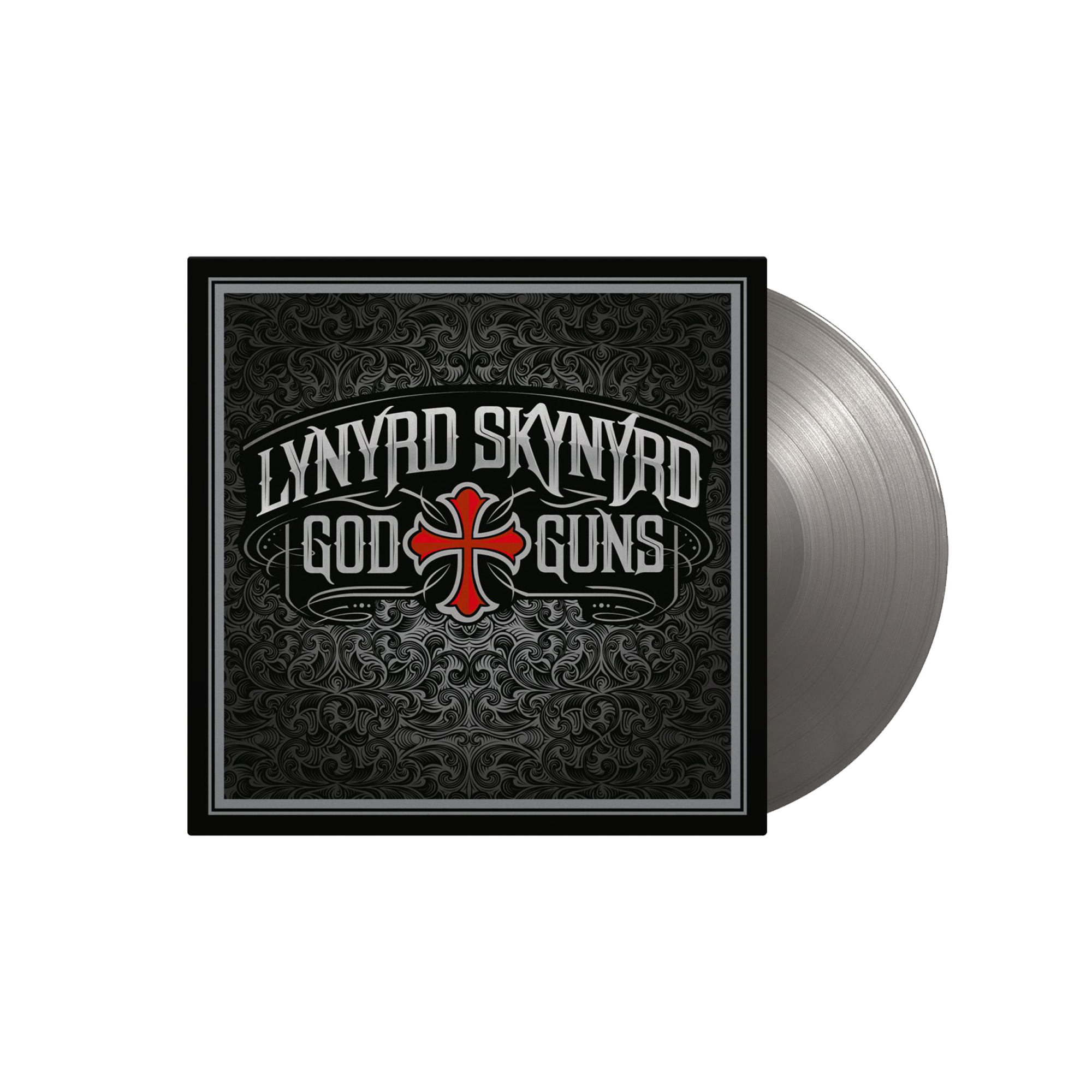 Lynyrd Skynyrd - God & Guns: Silver Colour Vinyl LP 