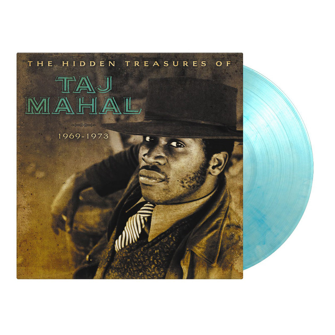 Taj Mahal - The Hidden Treasures Of Taj Mahal (1969-1973): Limited Crystal Clear/Blue Marbled Vinyl LP