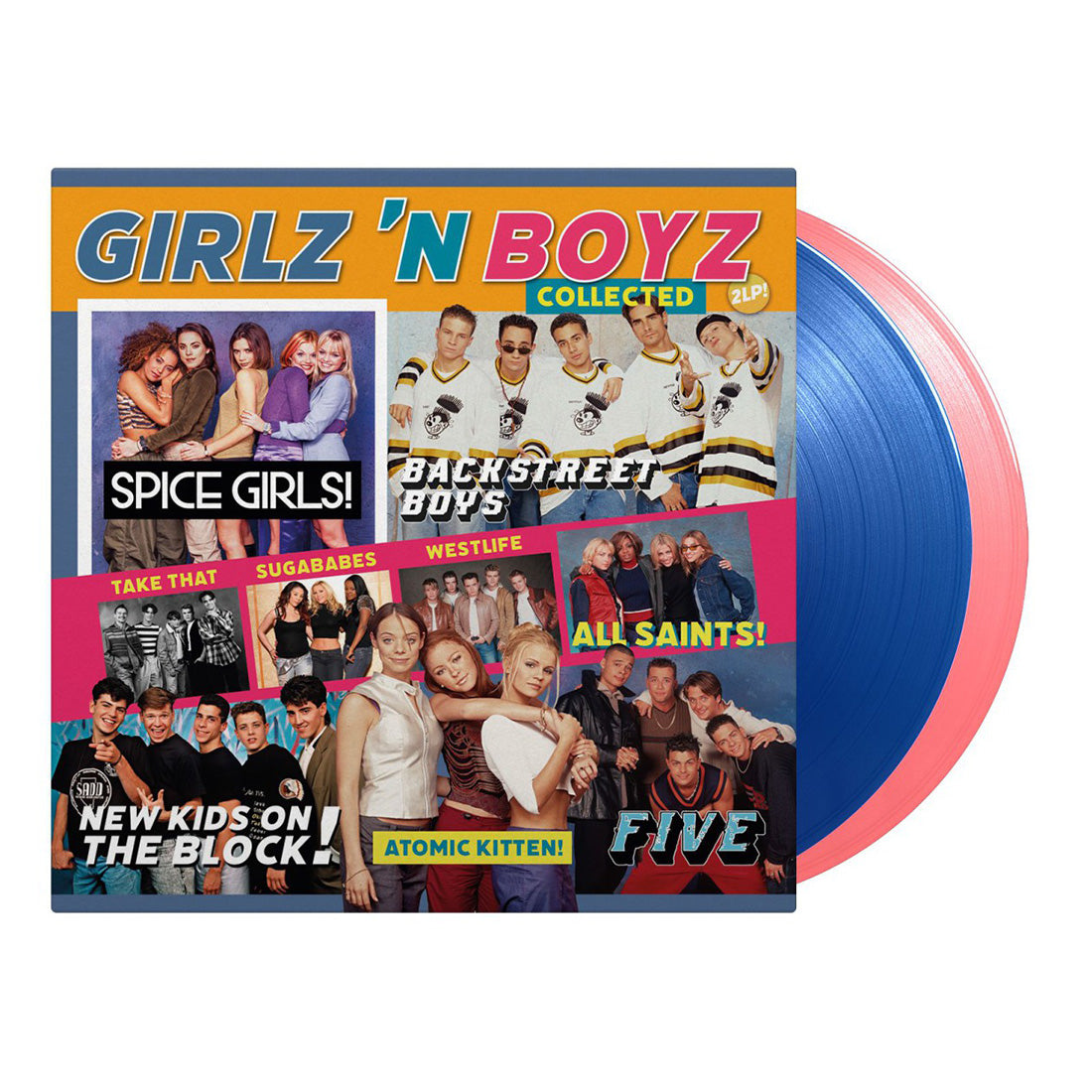 Various Artists -  Girlz 'n Boyz Collected: Limited Pink & Blue Vinyl 2LP