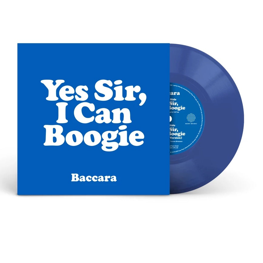 Baccara - Yes Sir, I Can Boogie: Blue 7" Vinyl
