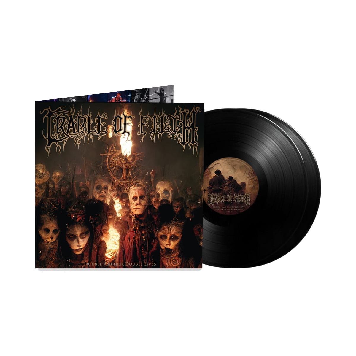 Cradle of Filth - Trouble And Their Double Lives: Vinyl 2LP