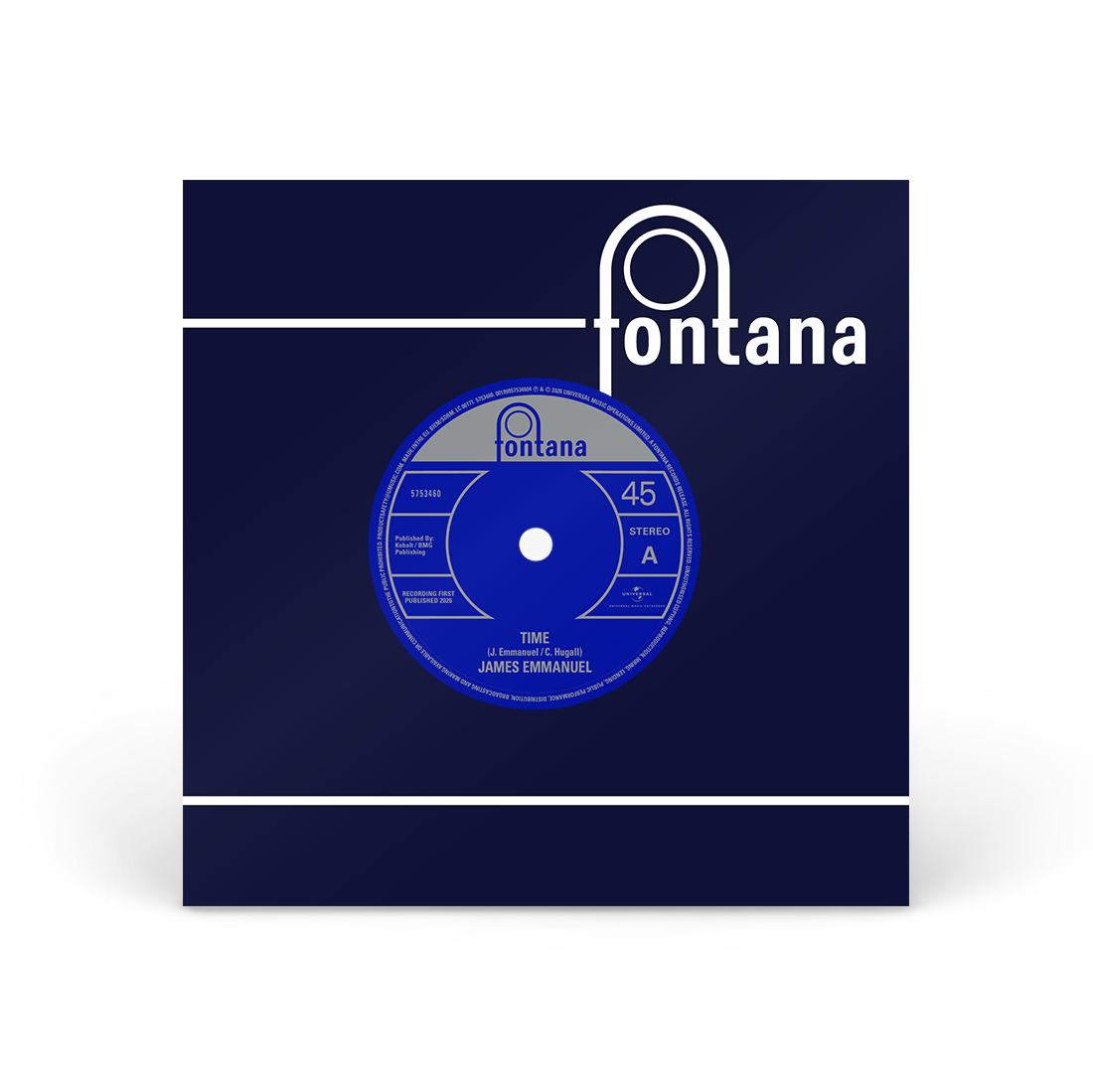 James Emmanuel - Time / Brothers and Sisters: Vinyl 7" Single