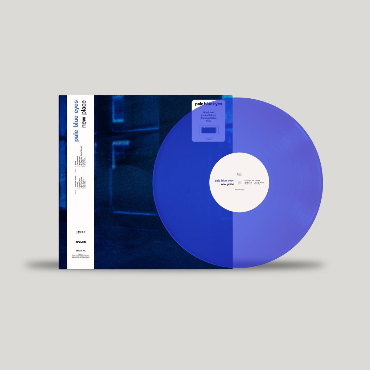 Pale Blue Eyes -  New Place: Limited Blue Vinyl LP