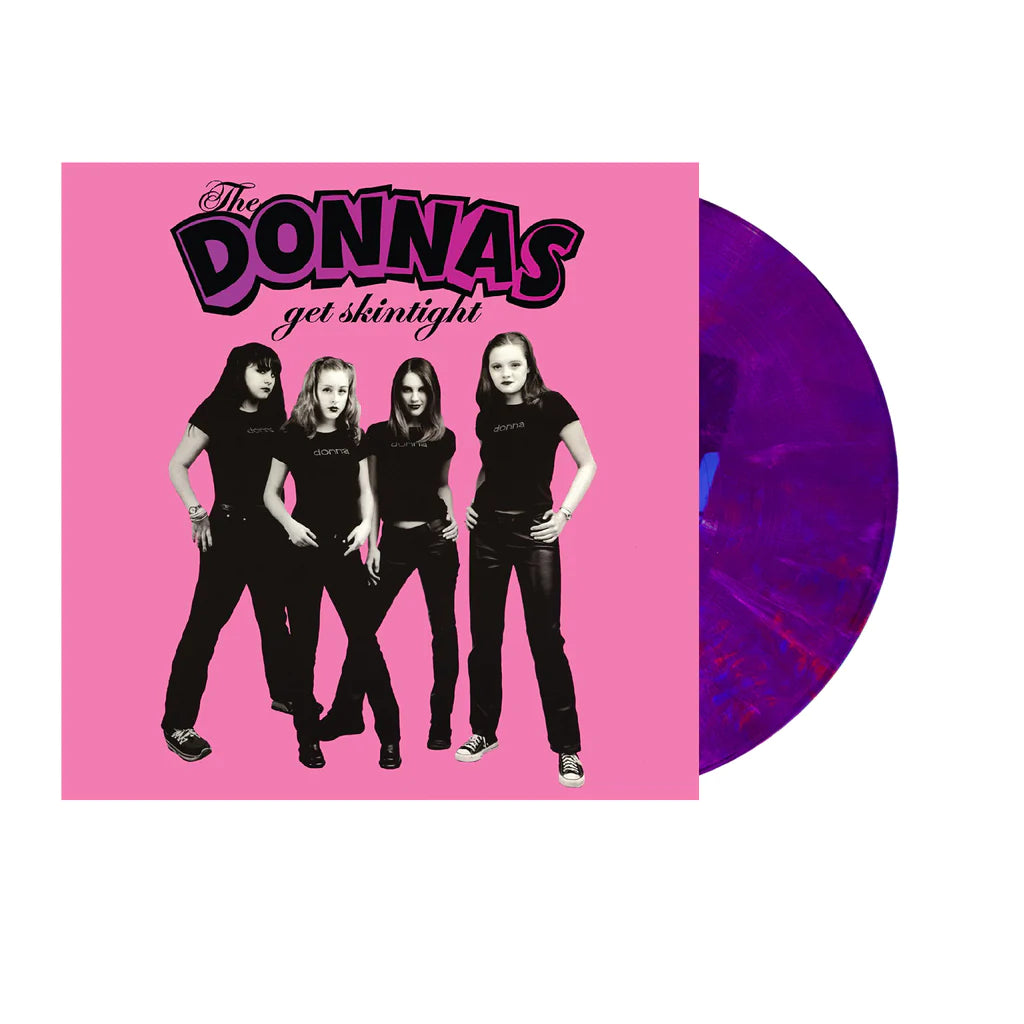 The Donnas - Get Skintight: Remastered Purple with Pink Swirl Vinyl LP