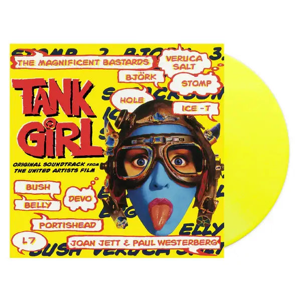 Various Artists - Tank Girl (Original Soundtrack): Limited Neon Yellow Vinyl LP