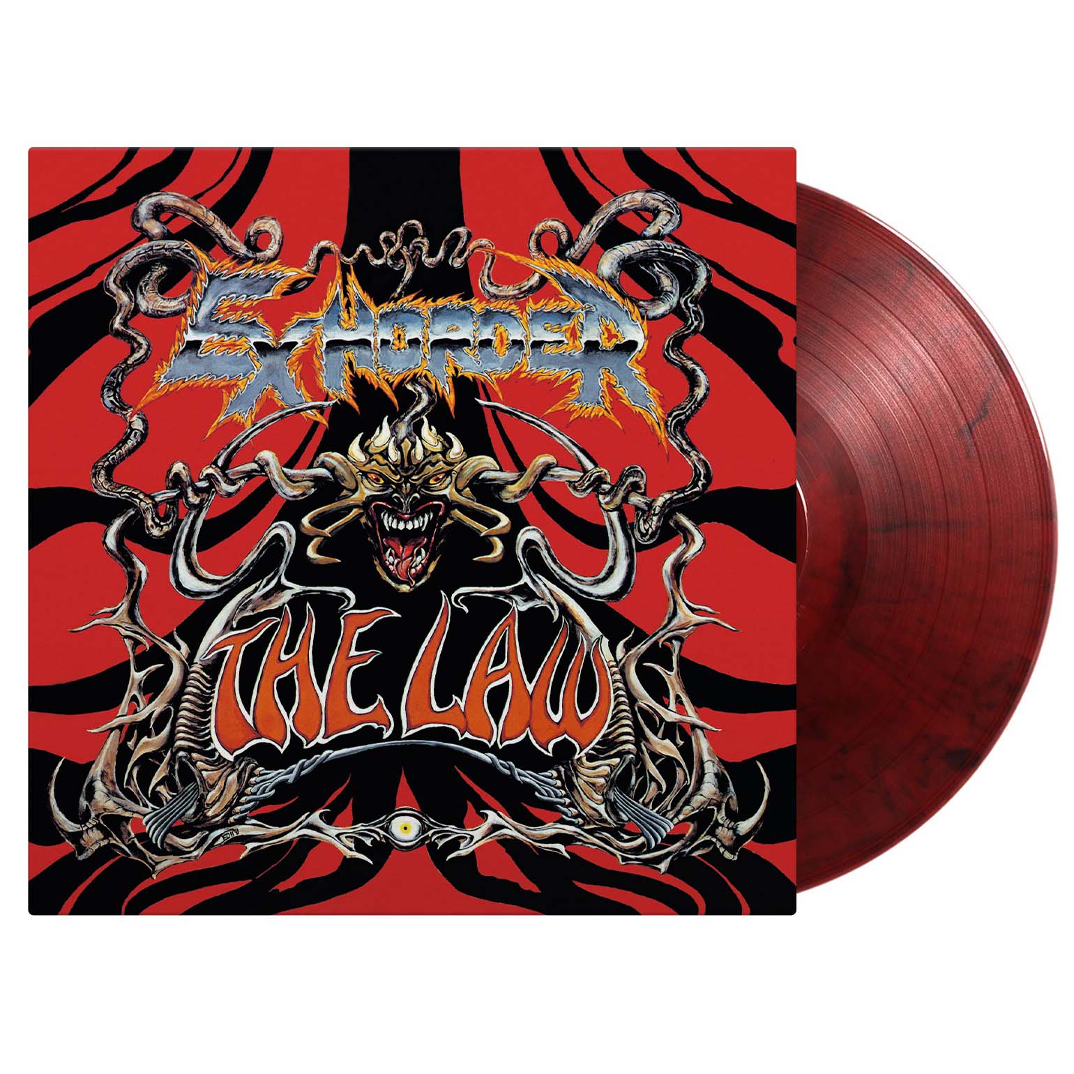 Exhorder - The Law: Limited Red & Black Vinyl LP