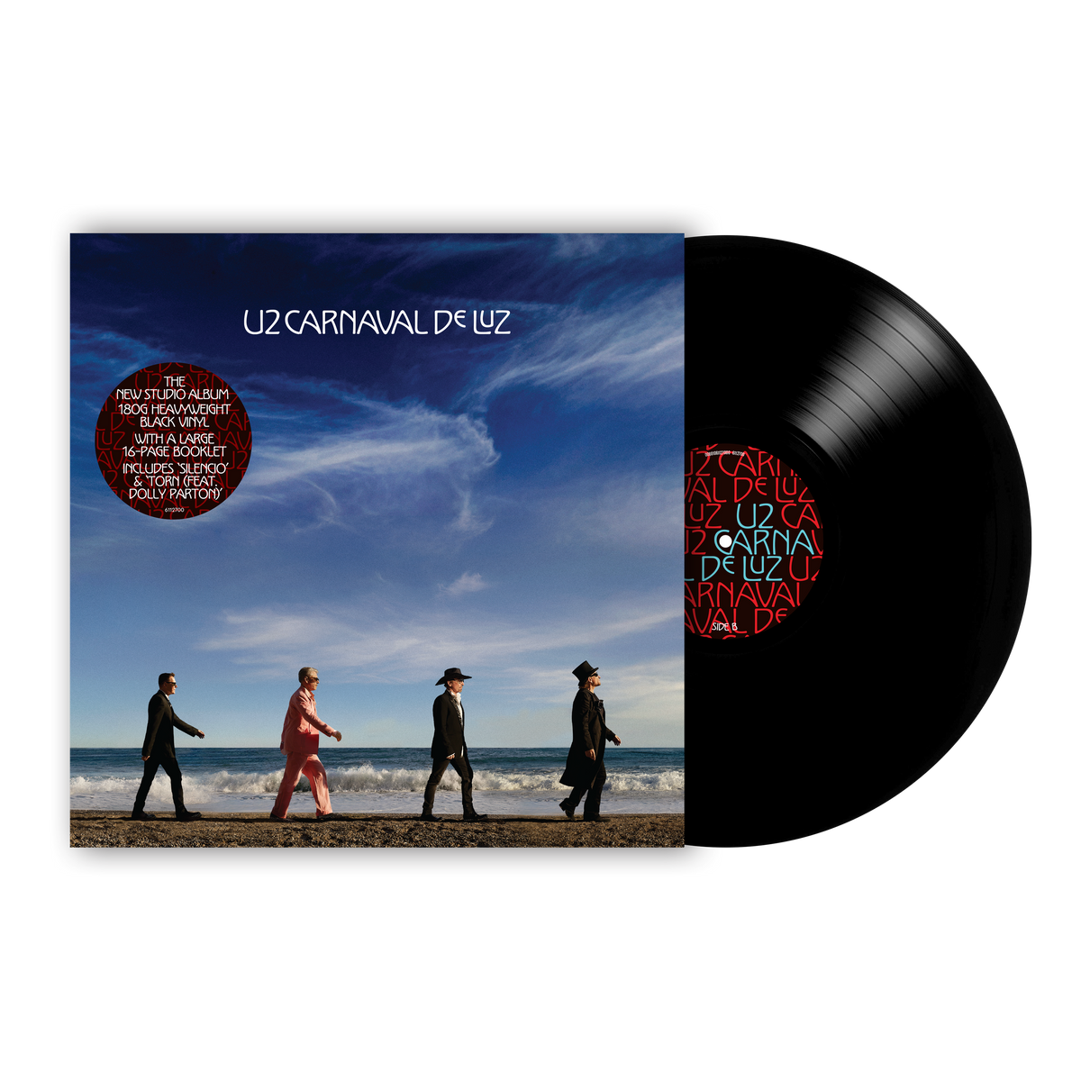 U2 - Carnaval De Luz, Standard Black Vinyl