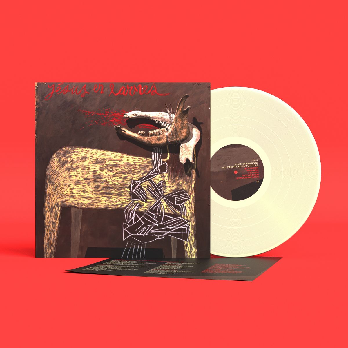 Alan Sparhawk (Low) - With Trampled by Turtles: Loser Edition Cream Colour Vinyl LP