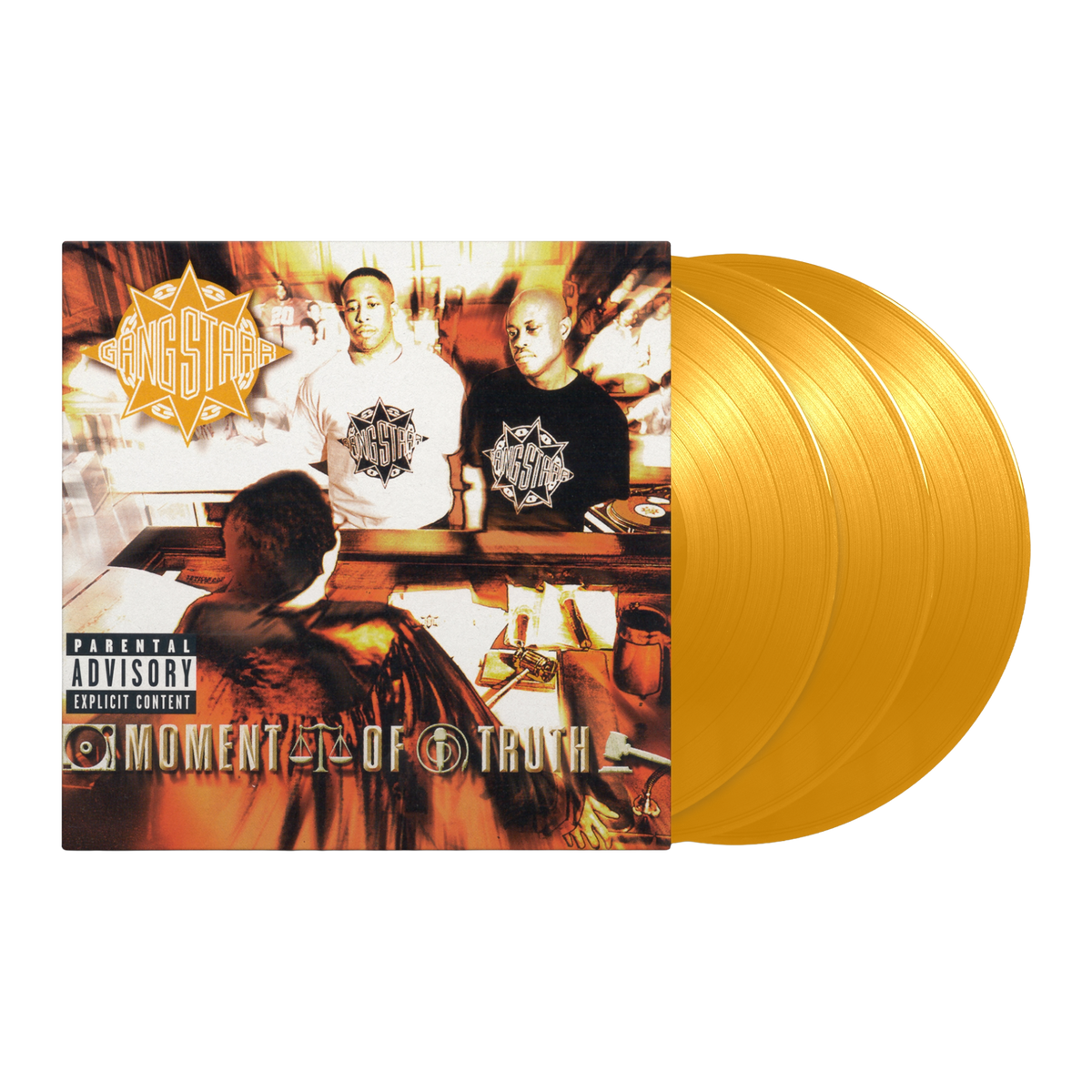 Gang Starr - Moment Of Truth (Limited Edition): Transparent Orange Vinyl 3LP