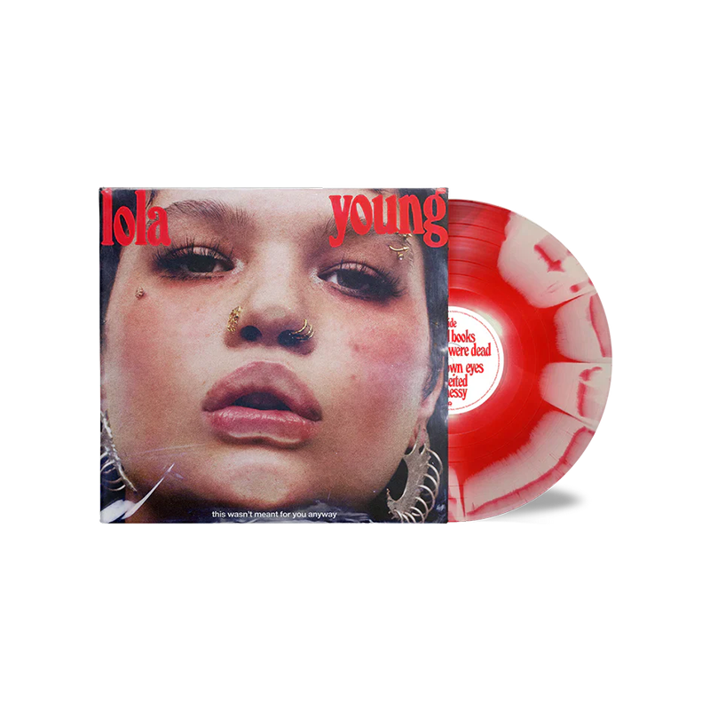 Lola Young - this wasn't meant for you anyway: red/white sunburst vinyl