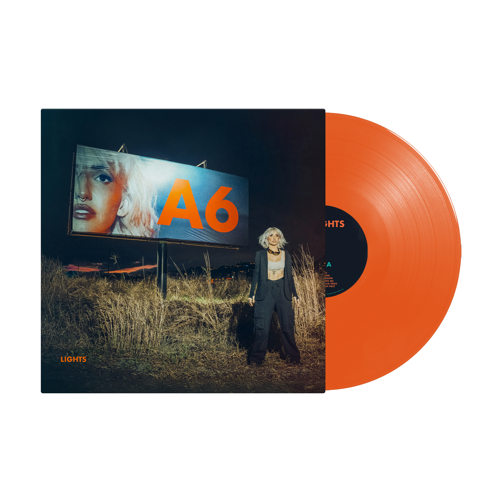 Lights - A6: Orange Crush Vinyl LP