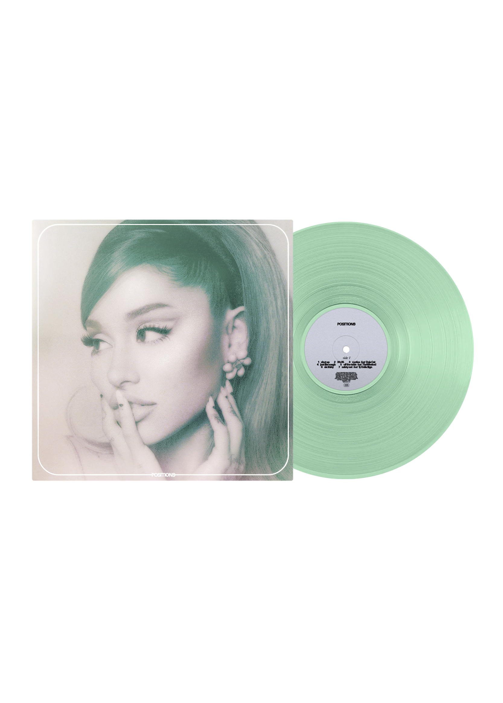 Ariana Grande - positions lp (coke bottle clear)