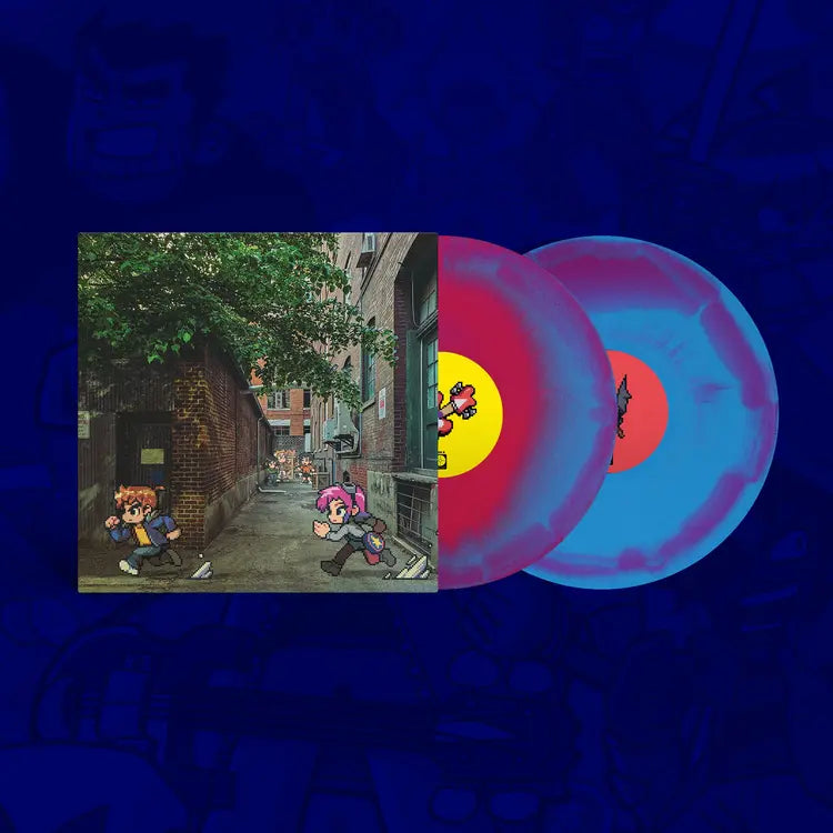 Anamanaguchi - Scott Pilgrim EX (Original Soundtrack): Gatefold Sky Blue and Hot Pink Vinyl 2LP
