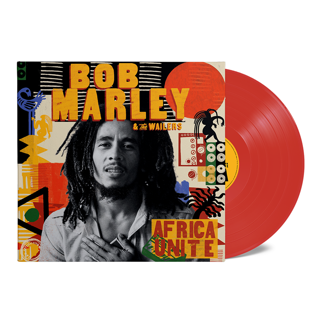 Bob Marley - Africa Unite: Limited Opaque Red Vinyl LP