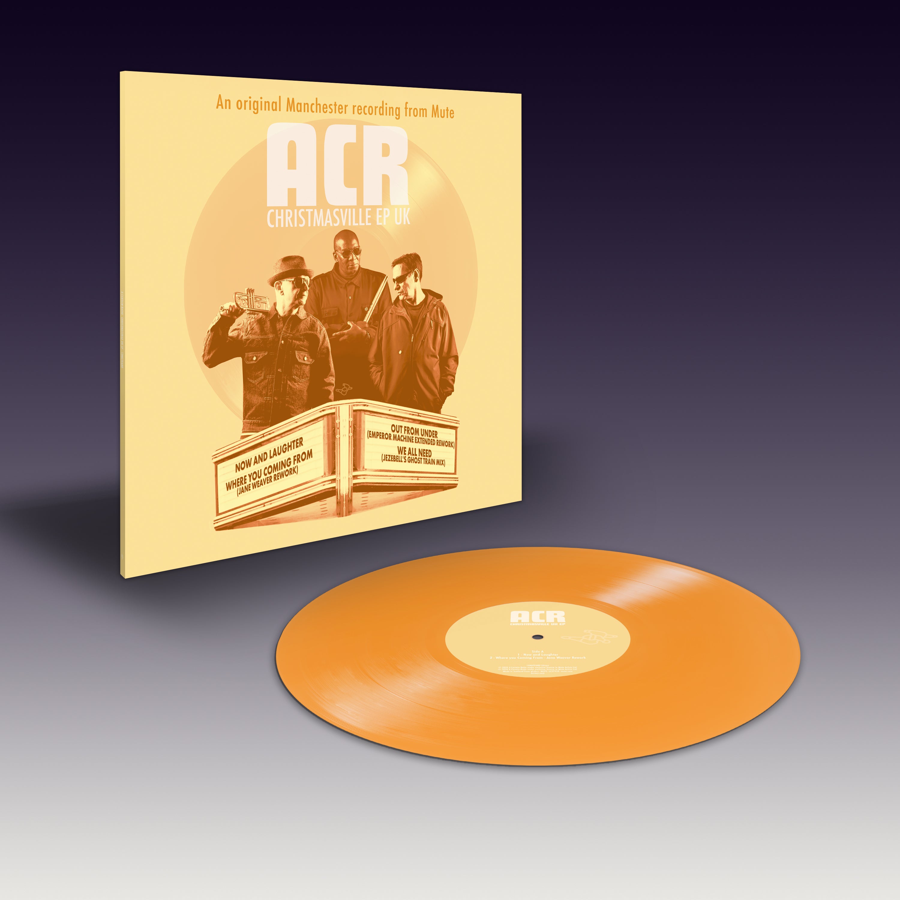 A Certain Ratio - Christmasville UK: Limited Orange Vinyl EP