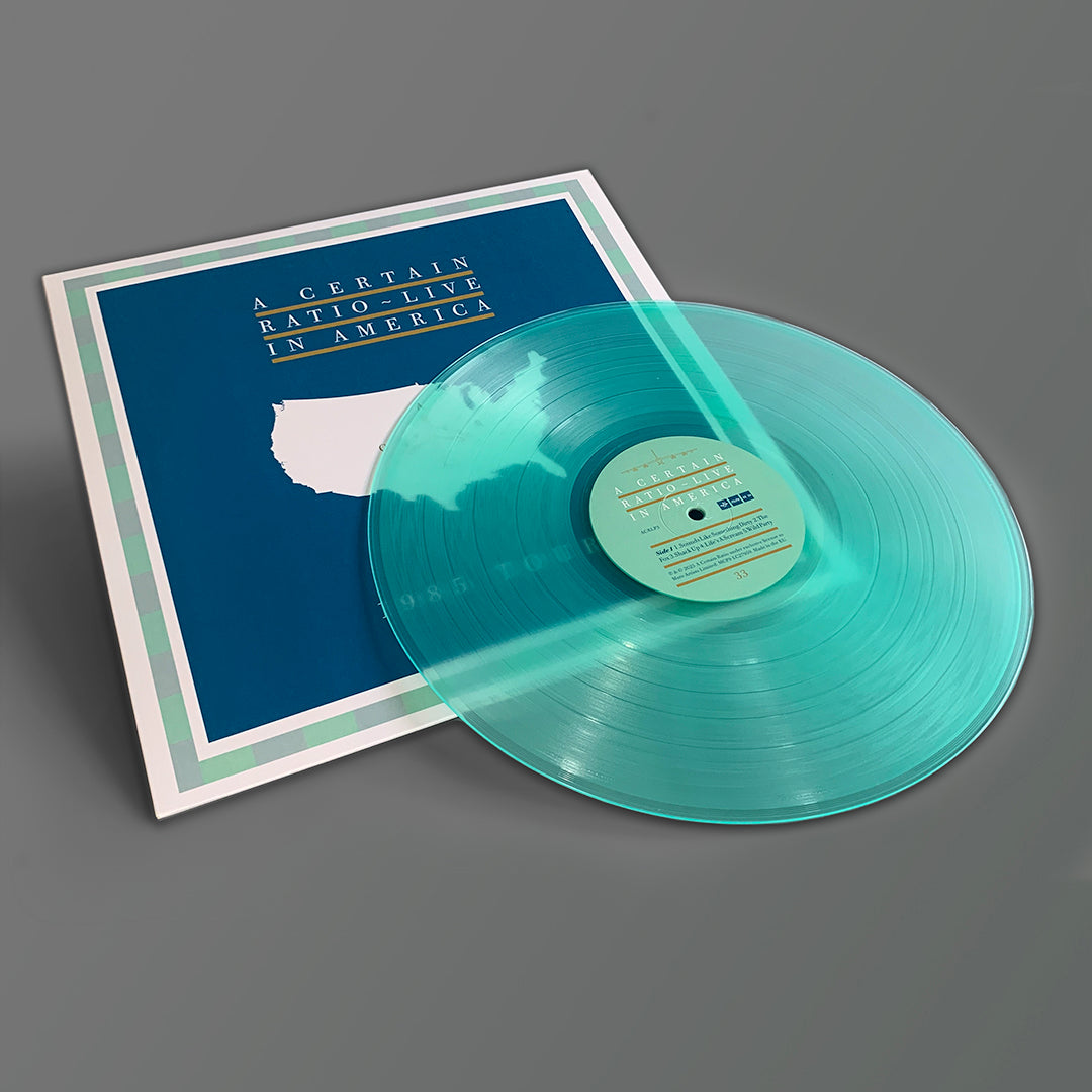 A Certain Ratio - Live in America: 1985 Green Glass Vinyl LP