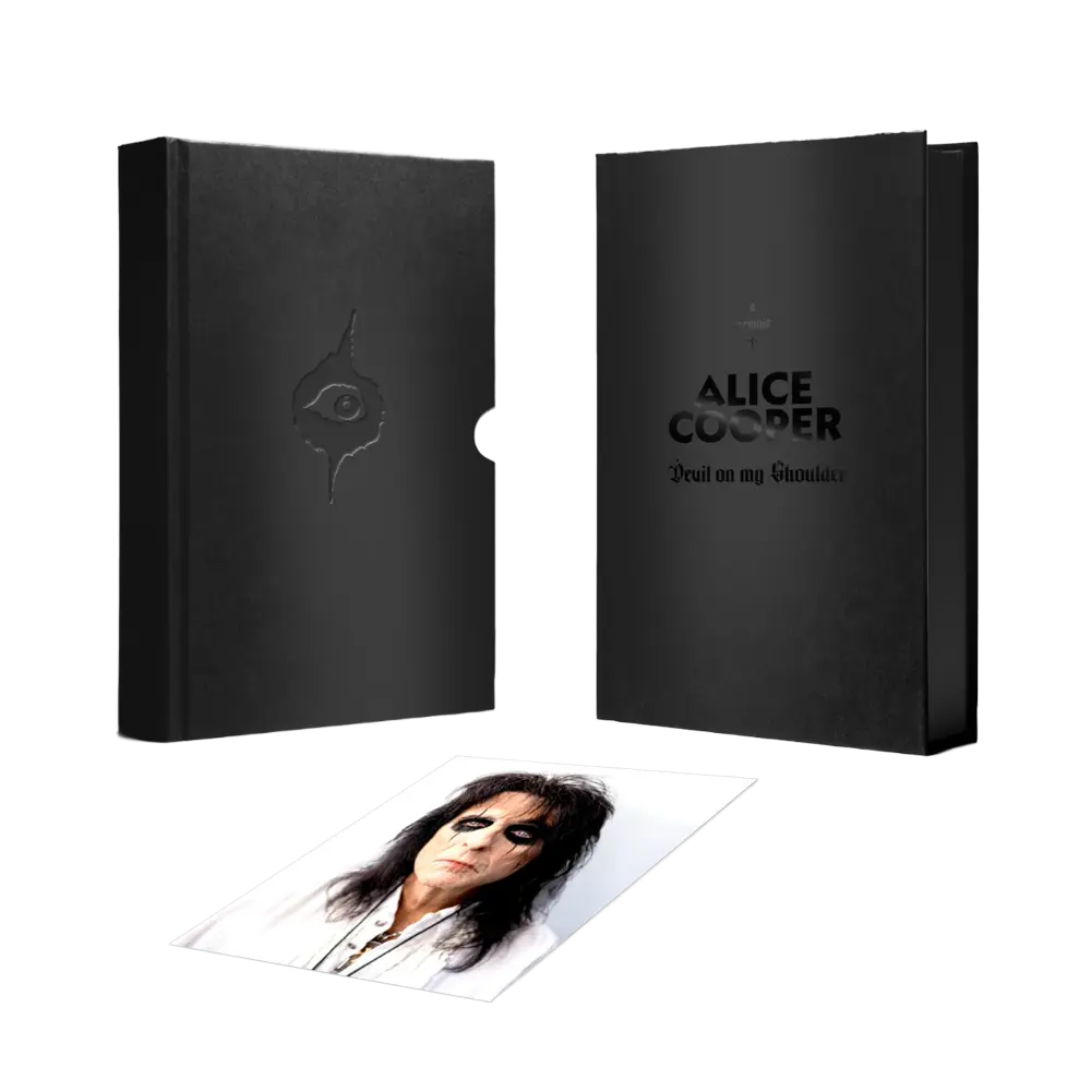 Alice Cooper - Devil on my Shoulder - Special Edition Signed Hardback Book