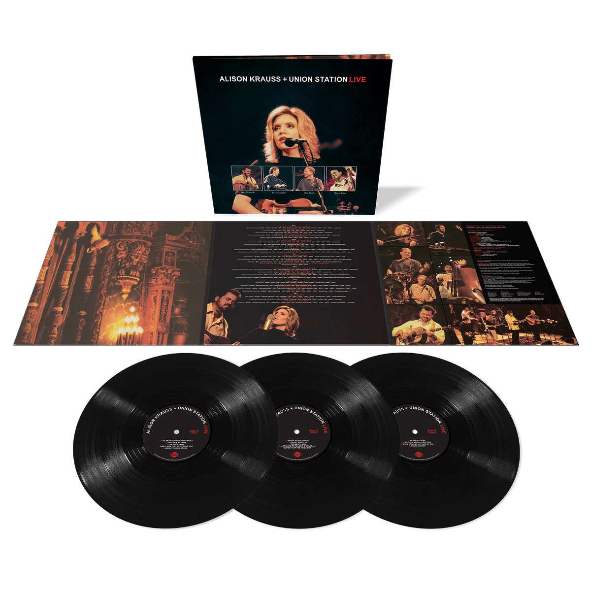 Alison Krauss Union Station Live Gatefold Vinyl 3LP The Sound Of alison-krauss-union-station-live-gatefold-vinyl-3lp-the-sound-of