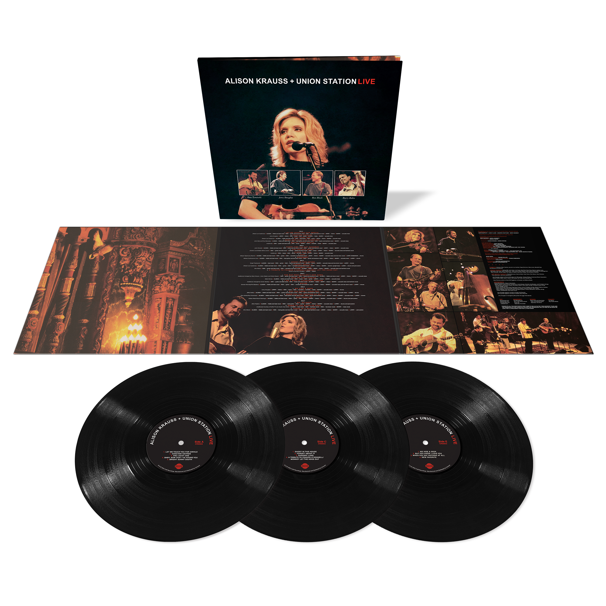 Alison Krauss & Union Station - Live: Gatefold Vinyl 3LP