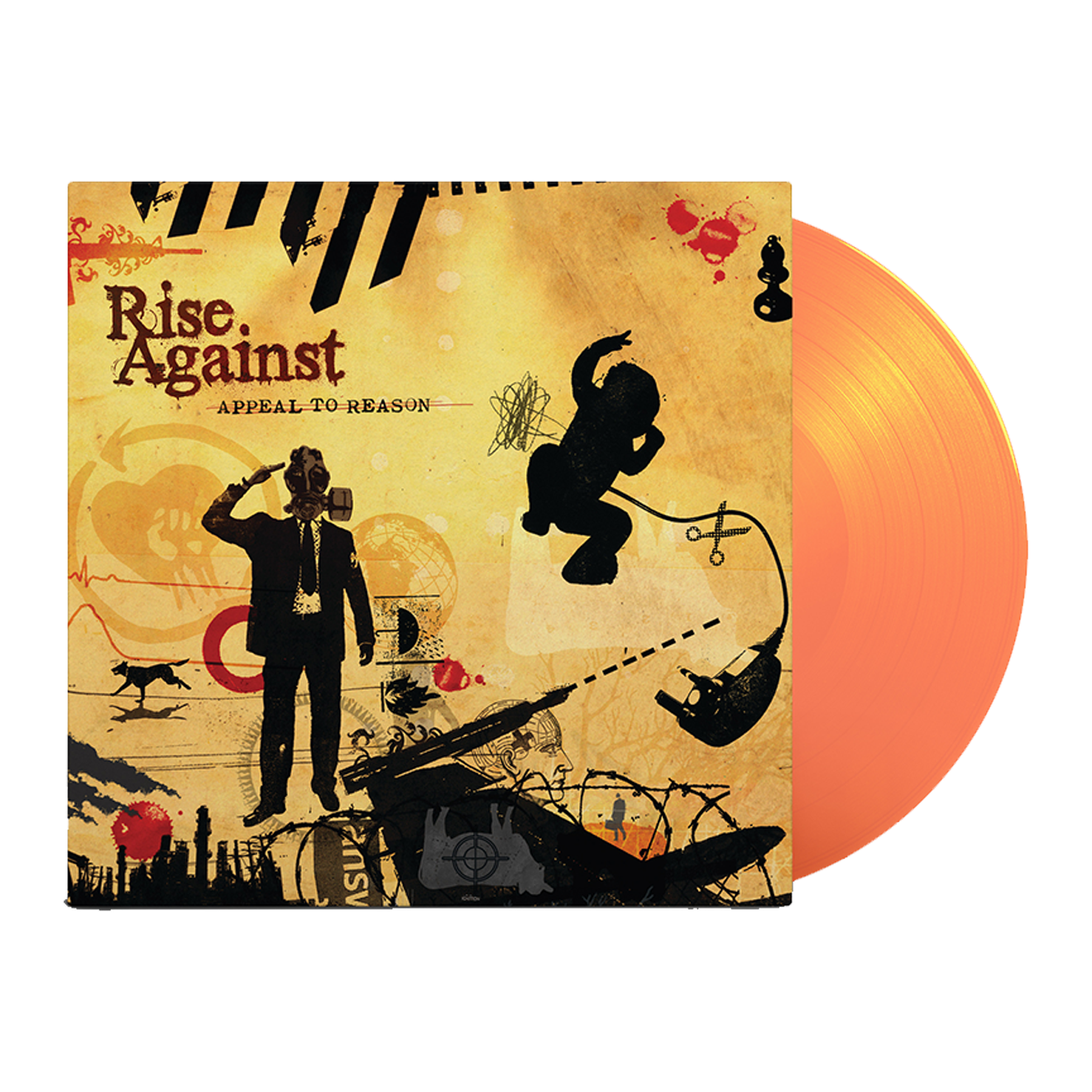 Rise Against - Appeal To Reason: Orange Vinyl LP