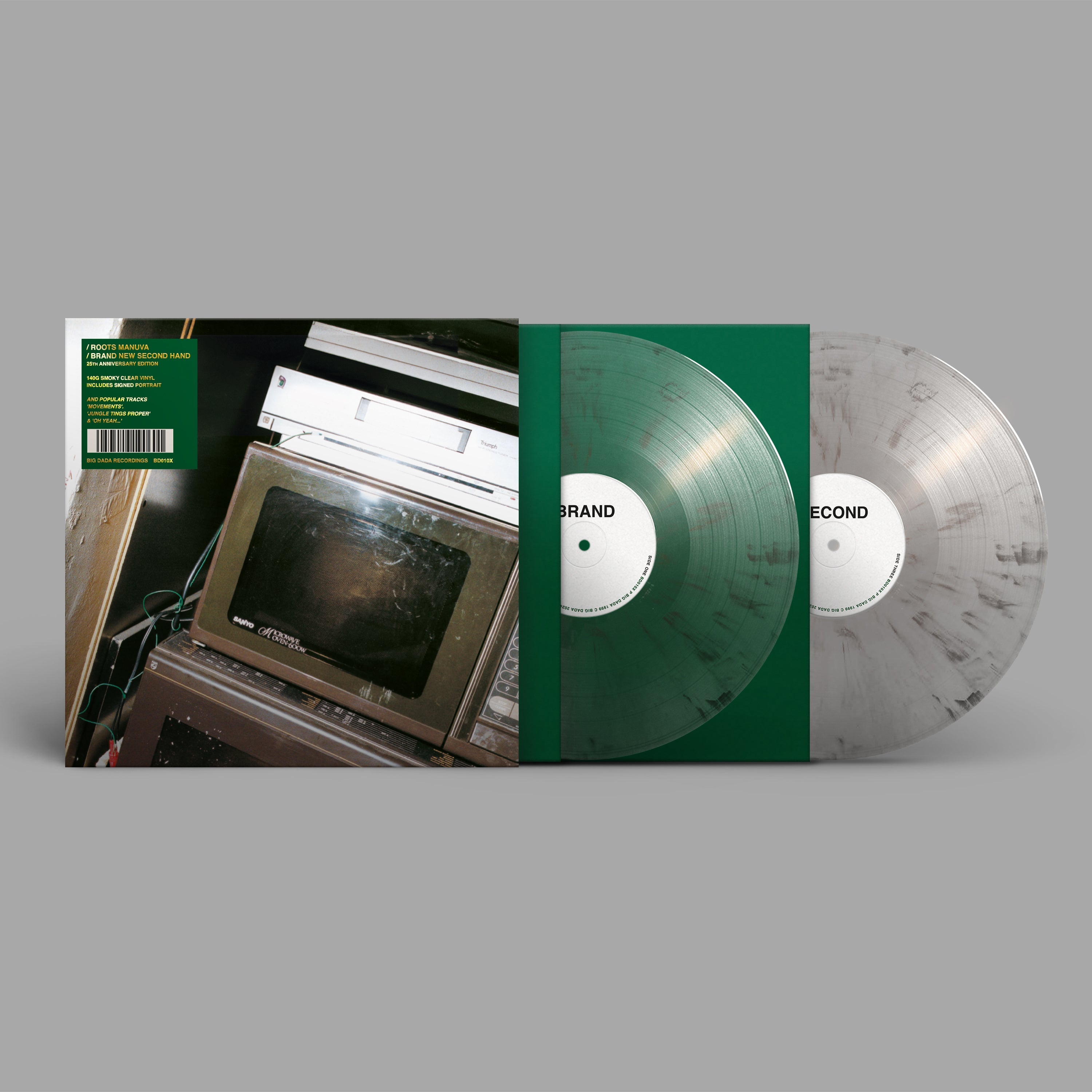 Brand New Second Hand (25th Anniversary Edition): Limited Smokey Vinyl 2LP & Exclusive Signed Print