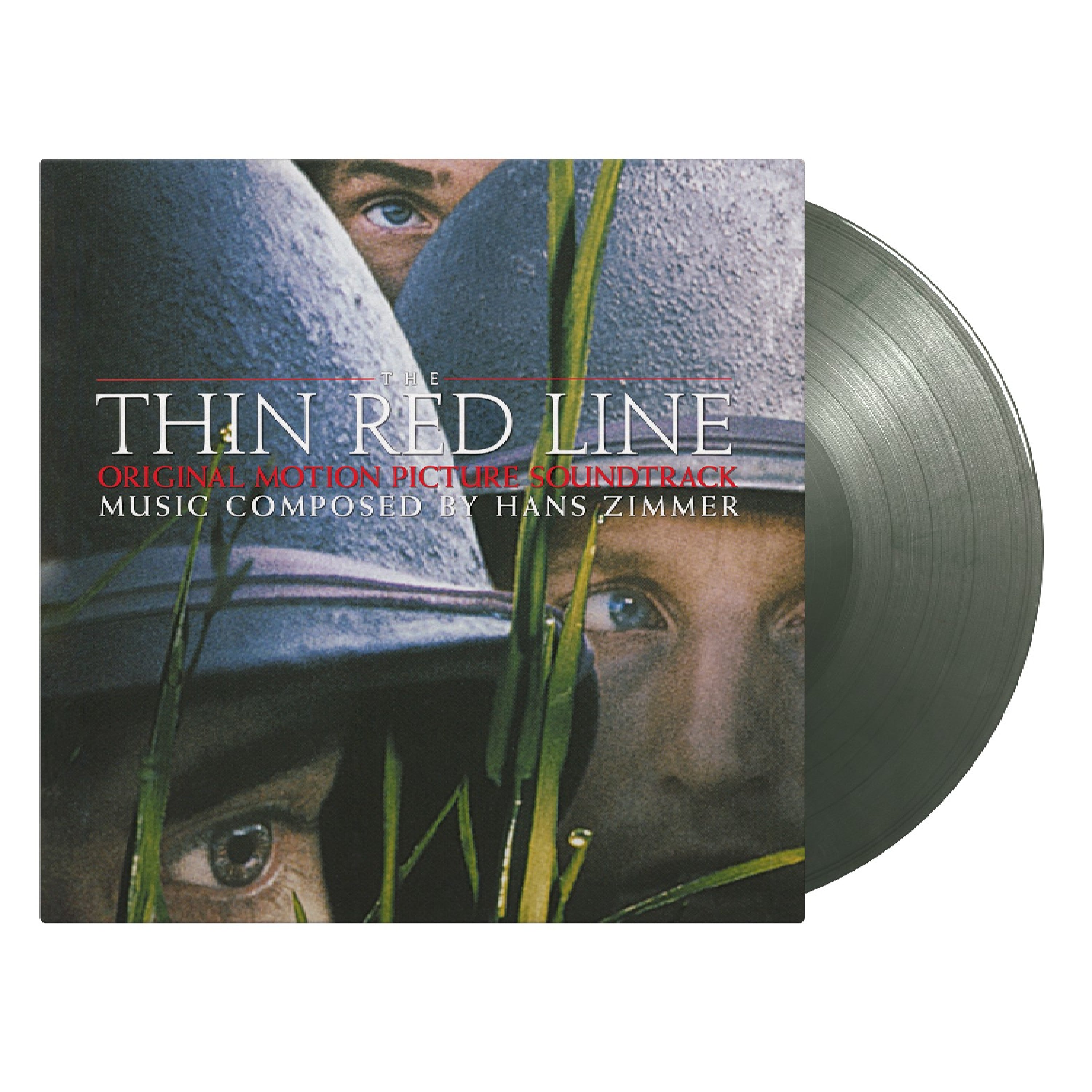 Thin Red Line: Limited Silver & Dark Green Marbled Vinyl LP