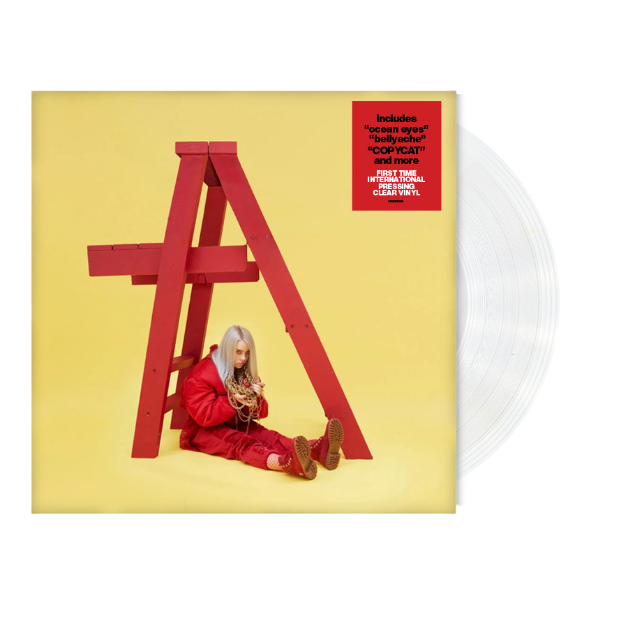 Billie Eilish - dont smile at me [first INTL pressing in clear]