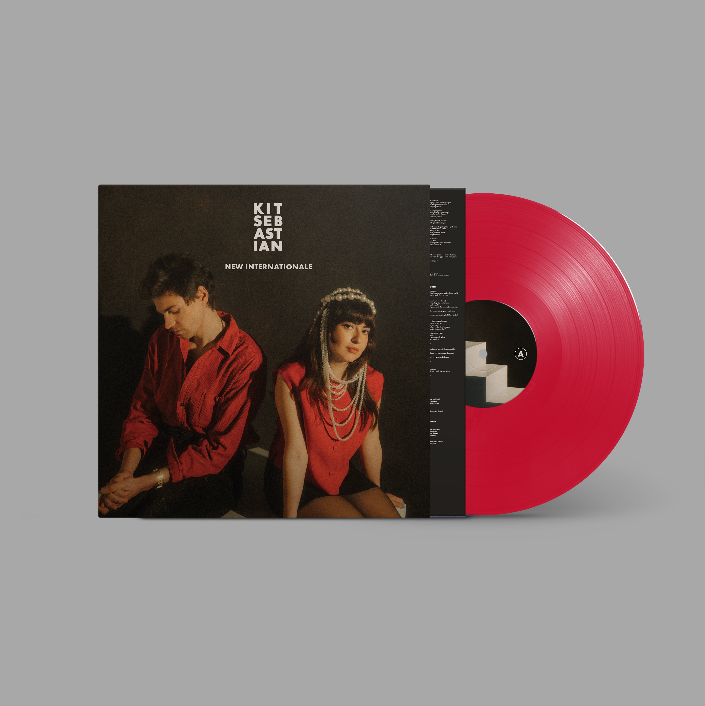 Kit Sebastian - New Internationale: Limited Red Vinyl LP