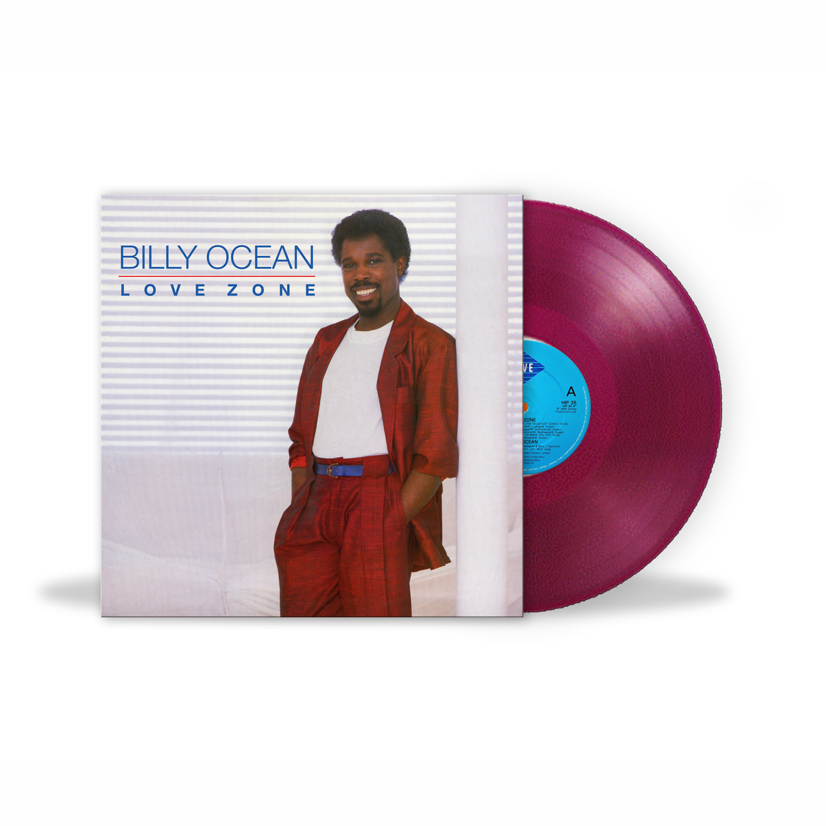 Billy Ocean - Love Zone: Violet Transparent Vinyl LP [NAD26]