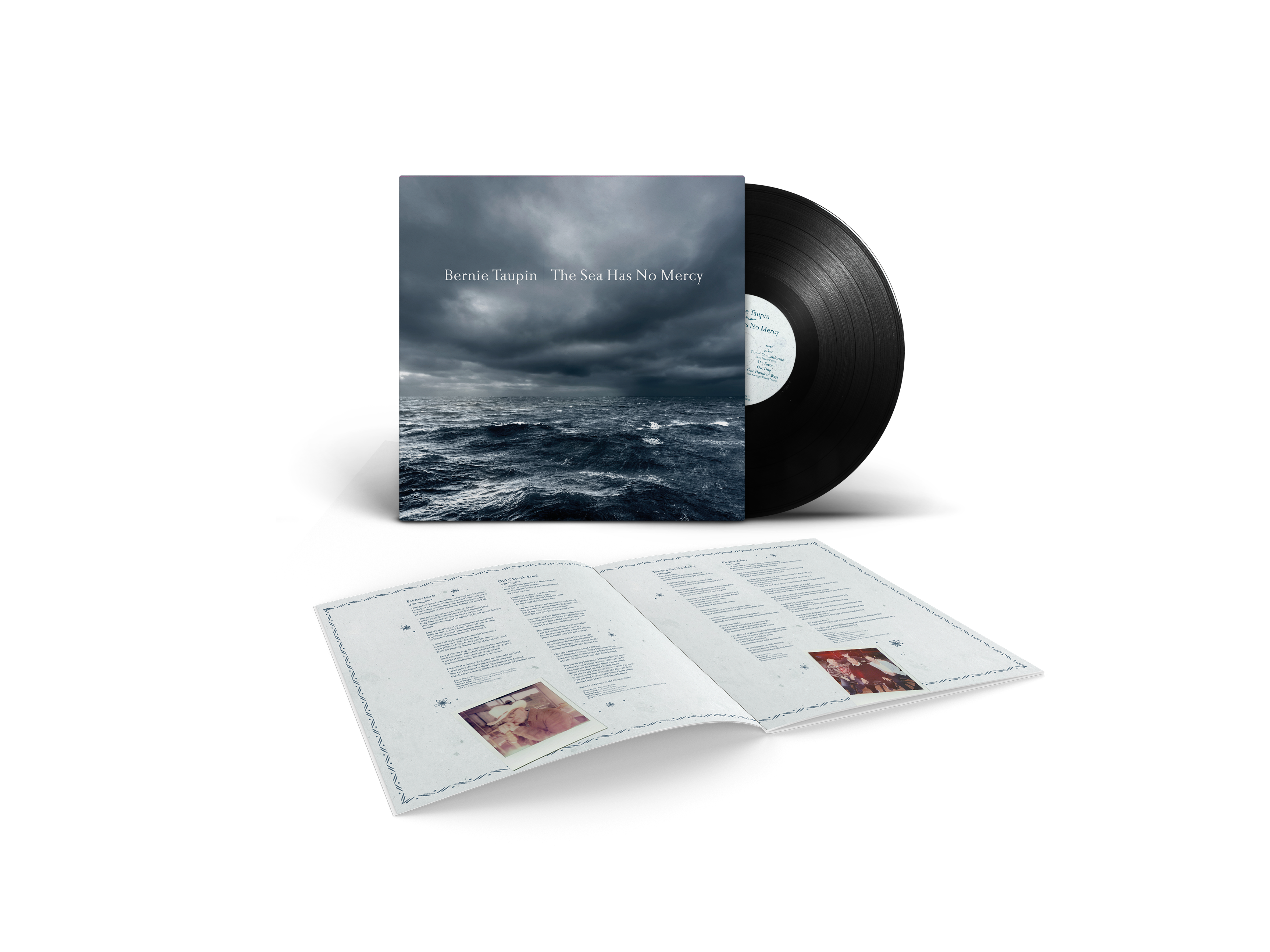 Bernie Taupin - The Sea Has No Mercy: Vinyl LP