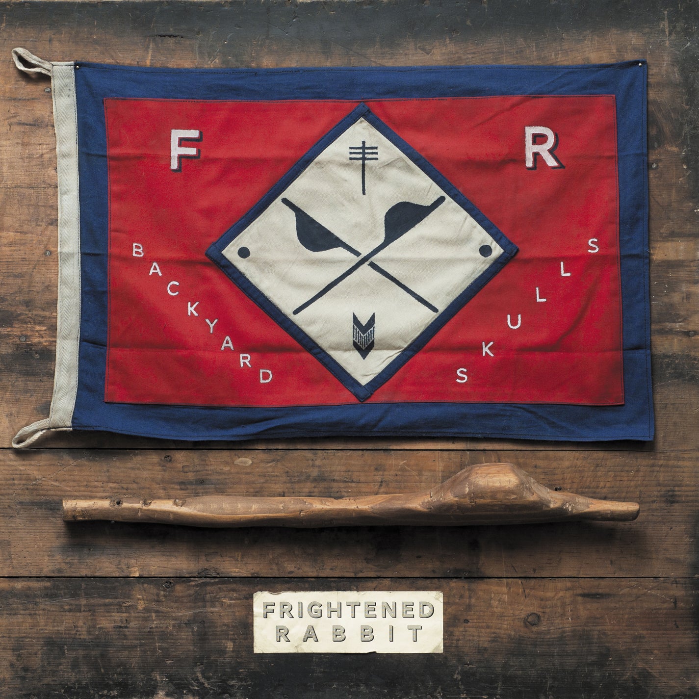 Frightened Rabbit - Backyard Skulls: Vinyl 7" Single Etched