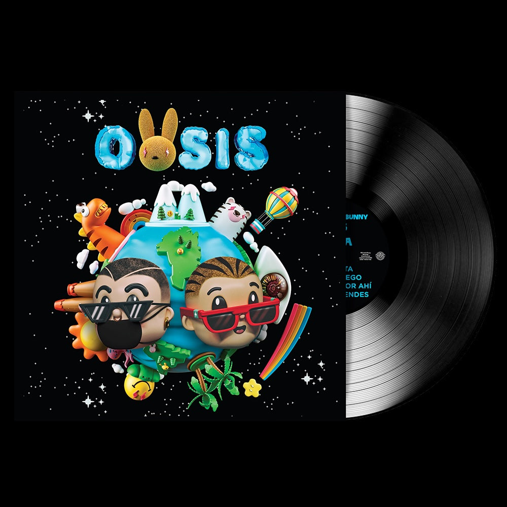 J Balvin - OASIS: Black Vinyl LP
