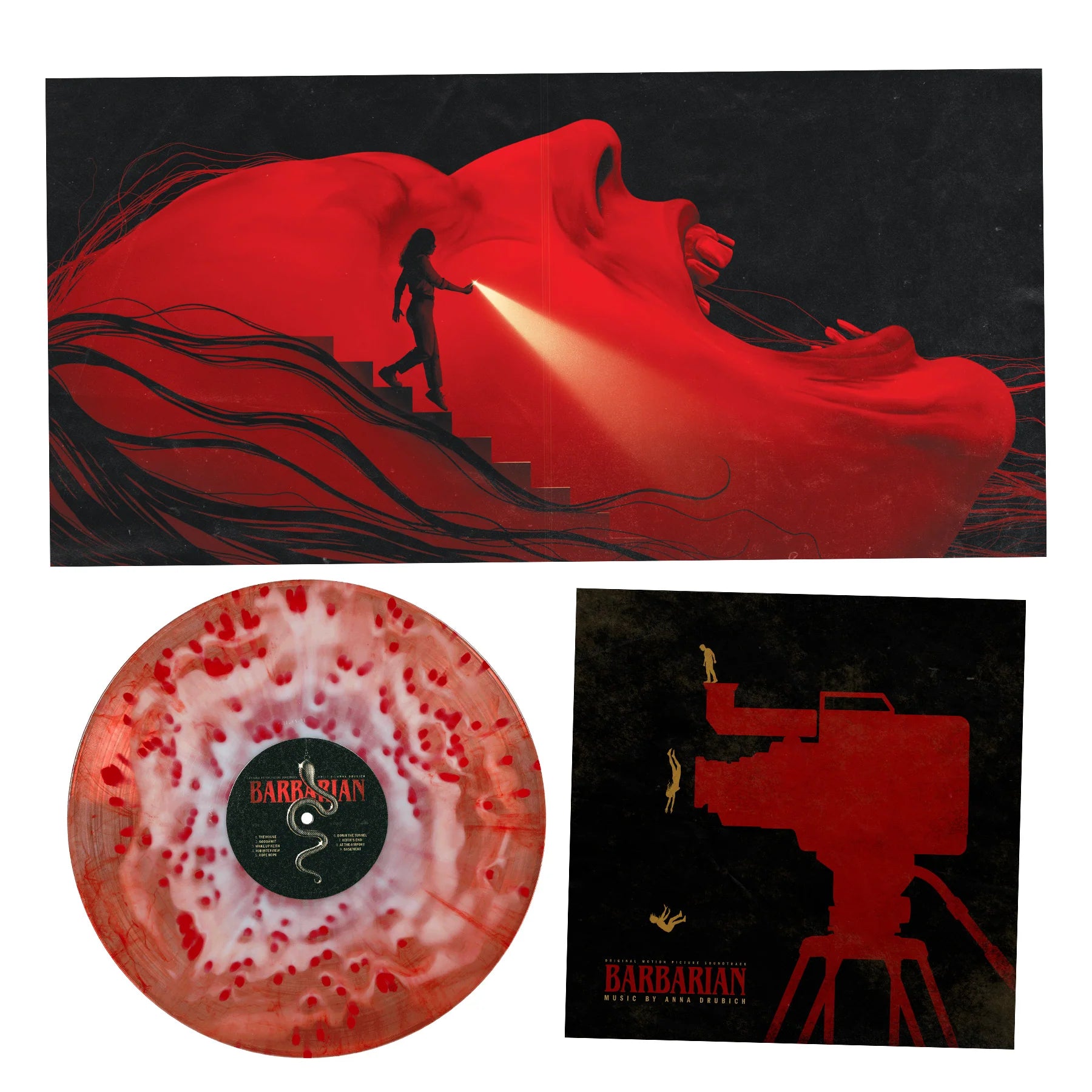 Anna Drubich - Barbarian (OST): Limited 'Mother's Milk & Blood' Splatter Vinyl LP