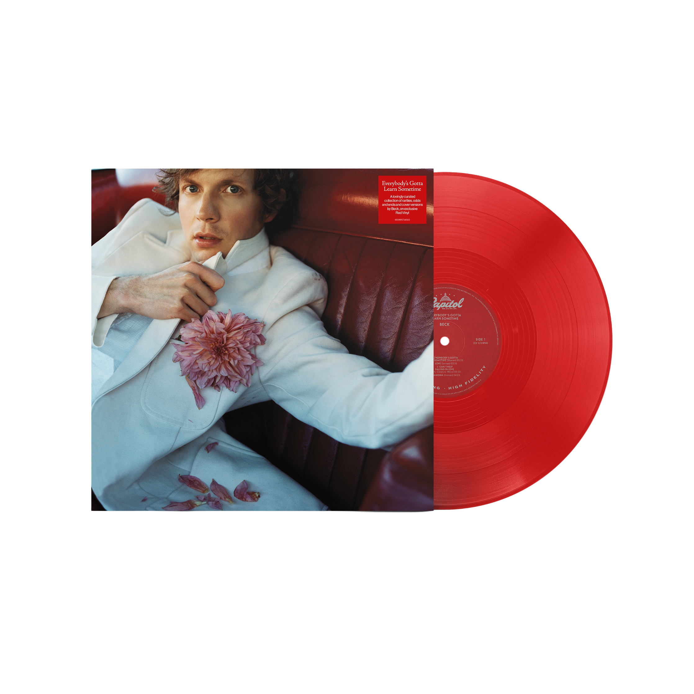 Beck - Everybody’s Gotta Learn Sometime Opaque Red Vinyl