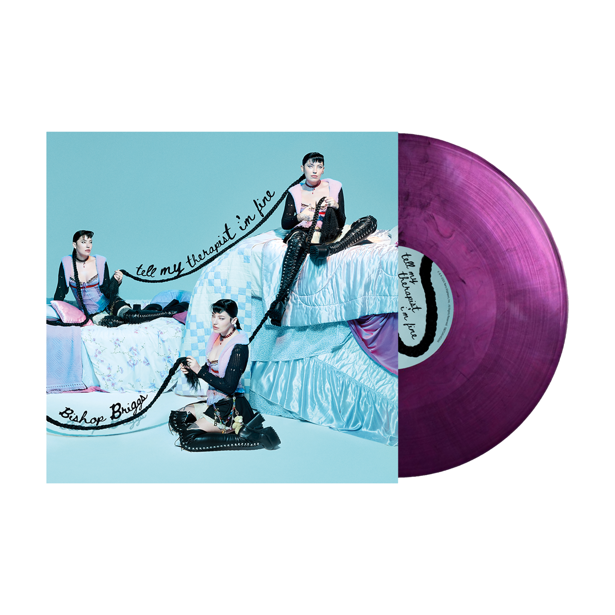 Bishop Briggs - Tell My Therapist I'm Fine: Limited Purple Vinyl LP