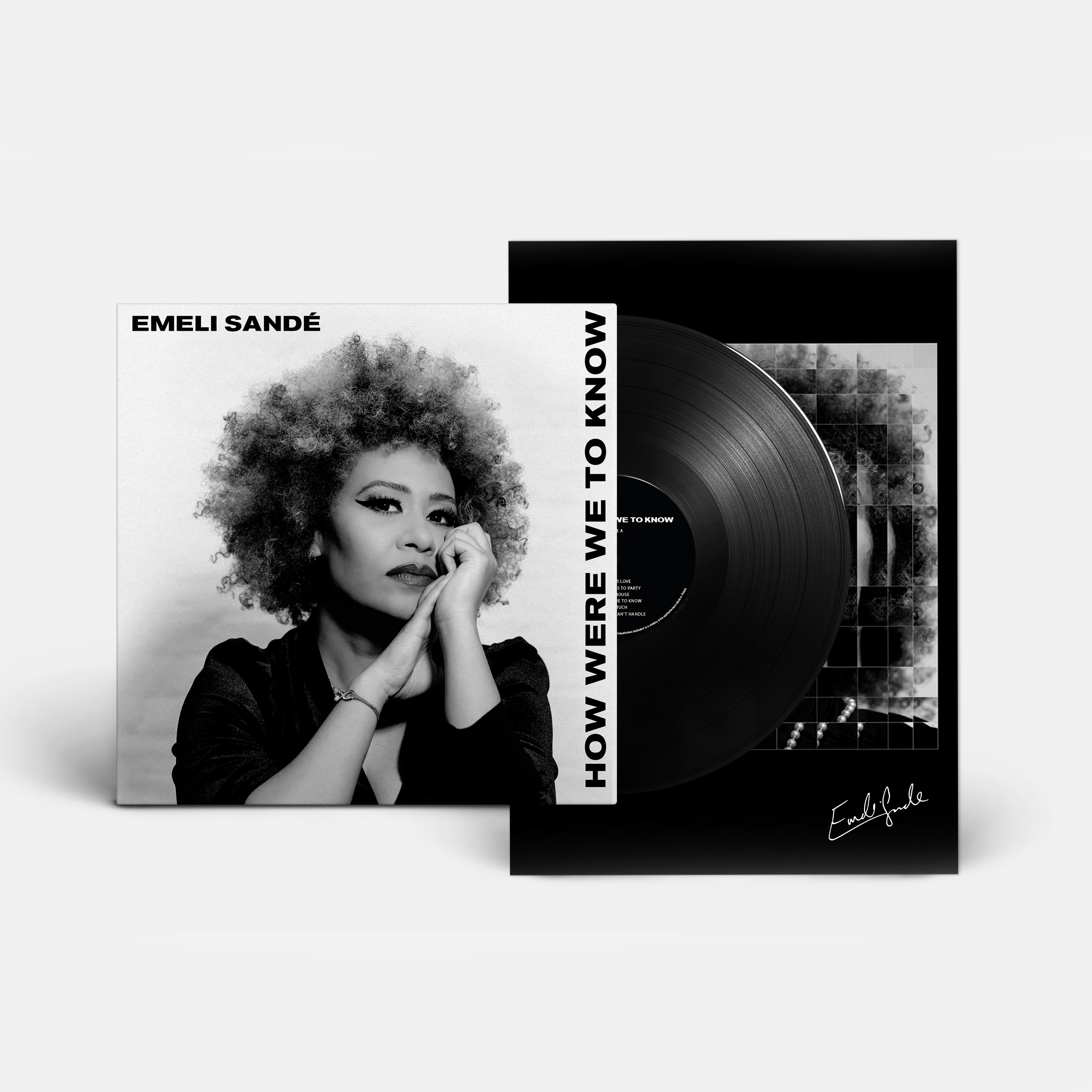 Emeli Sande - How Were We To Know: Limited Edition Vinyl LP + Signed Poster