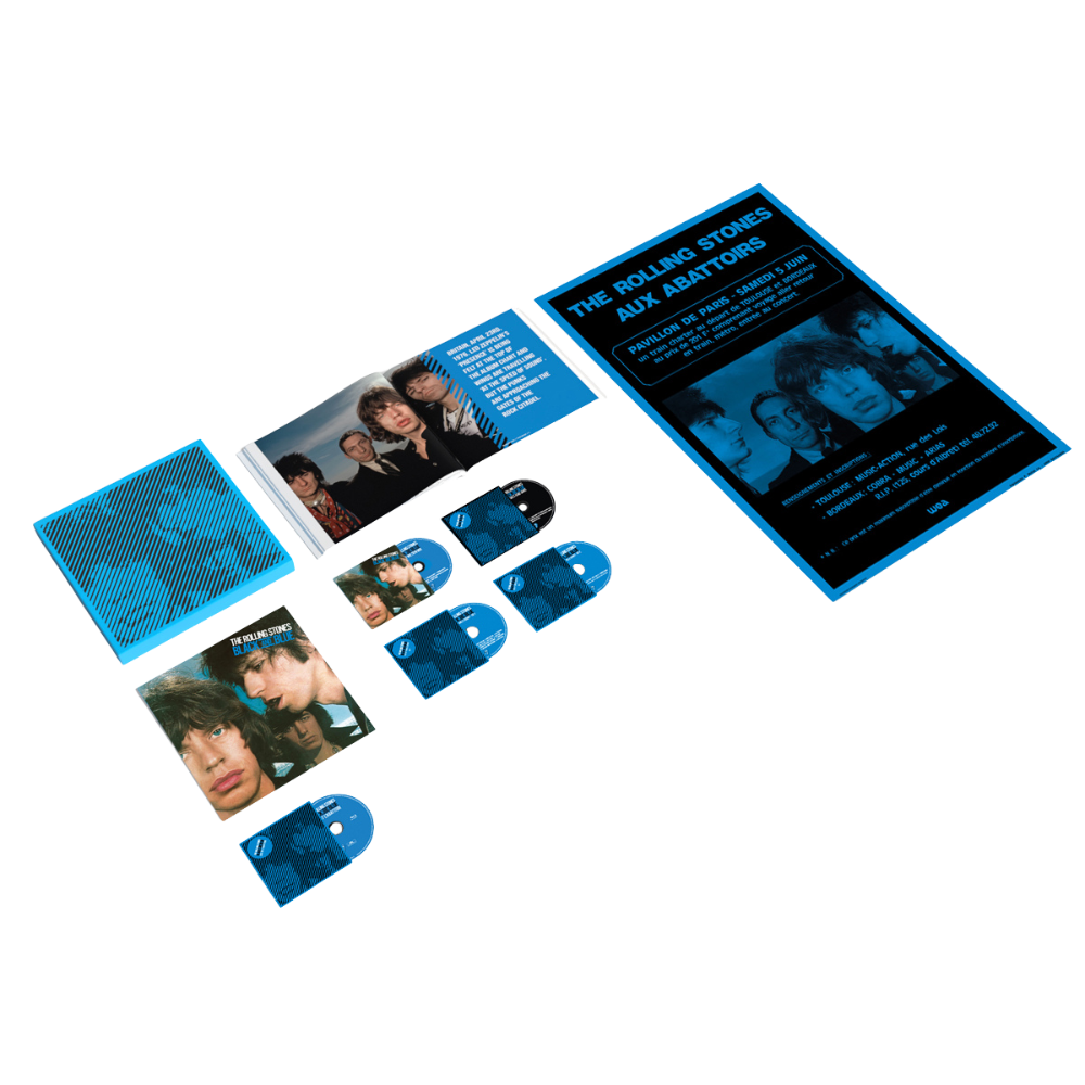 The Rolling Stones - Black and Blue: Super Deluxe 4CD Blu Ray