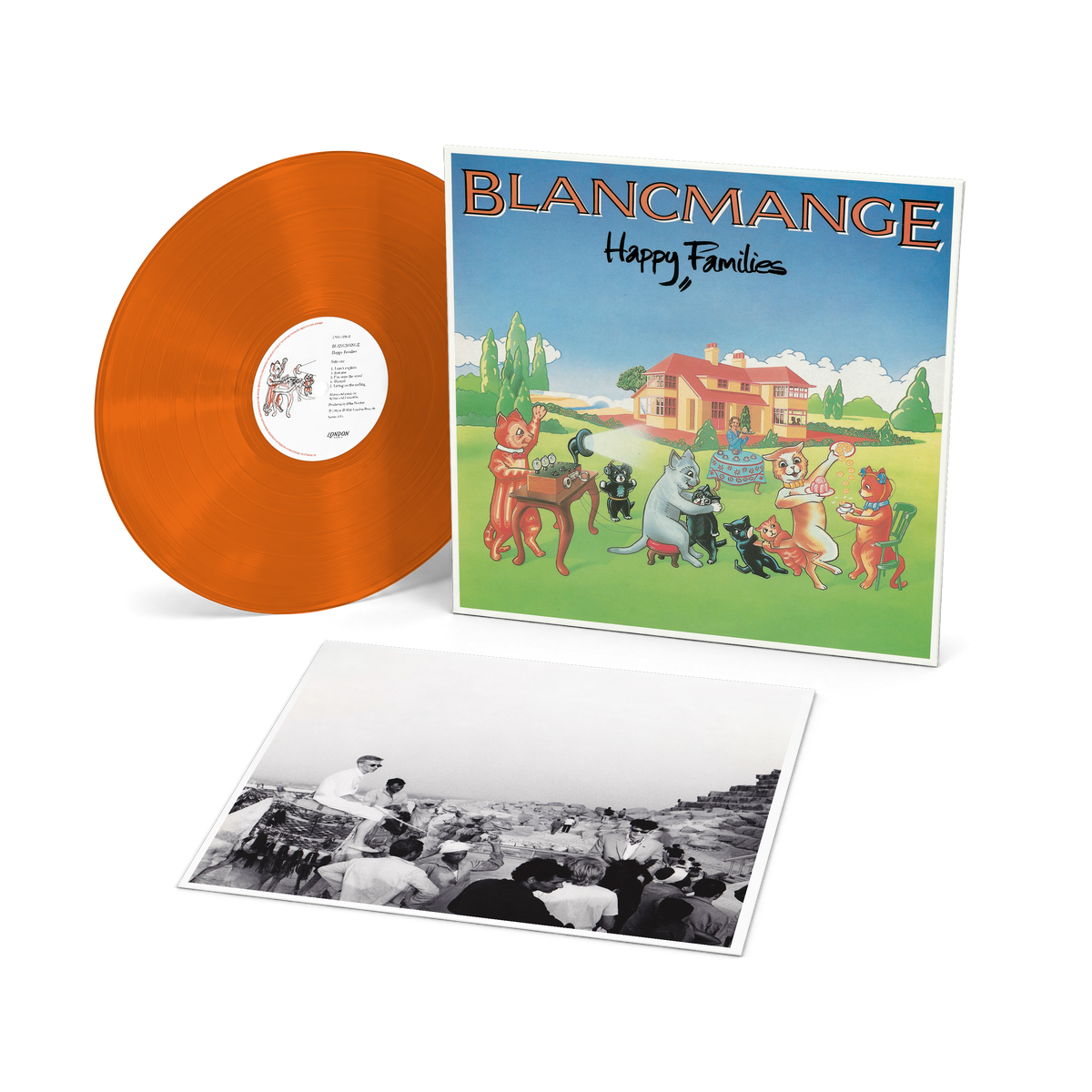 Blancmange - Happy Families: Clear Orange Vinyl LP