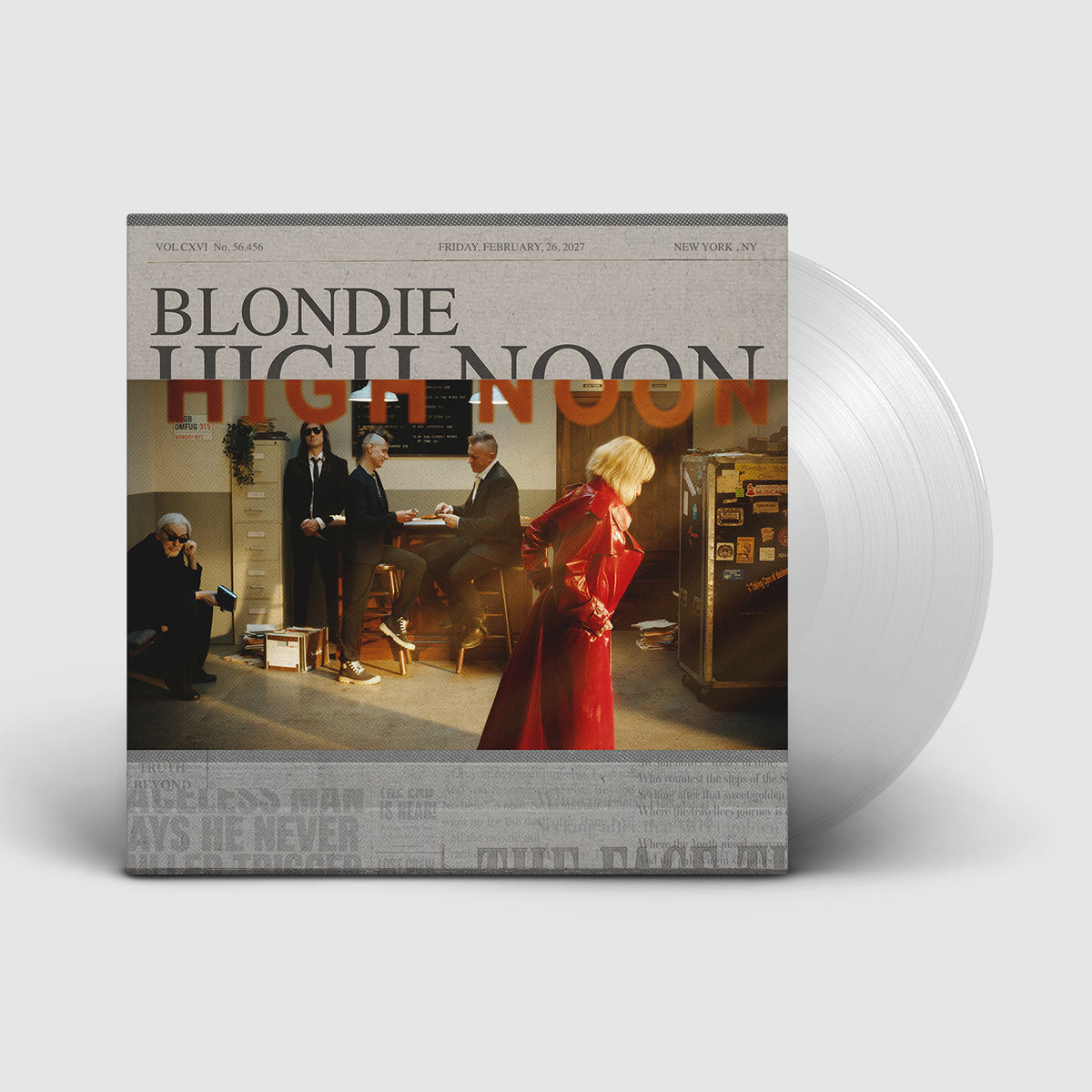 High Noon: Gatefold Clear Vinyl LP & Signed Art Card