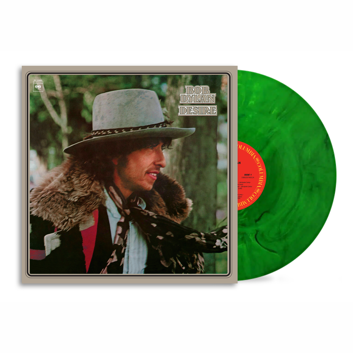 Bob Dylan - Desire: Cypress Green Marbled Vinyl LP [NAD26]