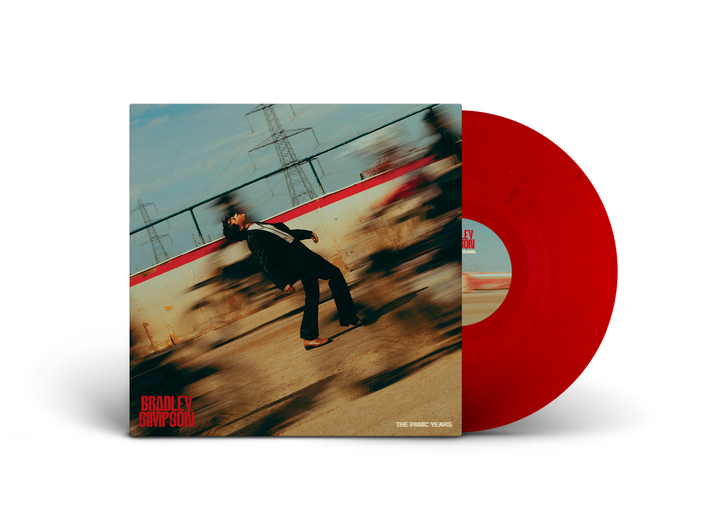 Bradley Simpson - The Panic Years: Limited Edition Red Vinyl LP