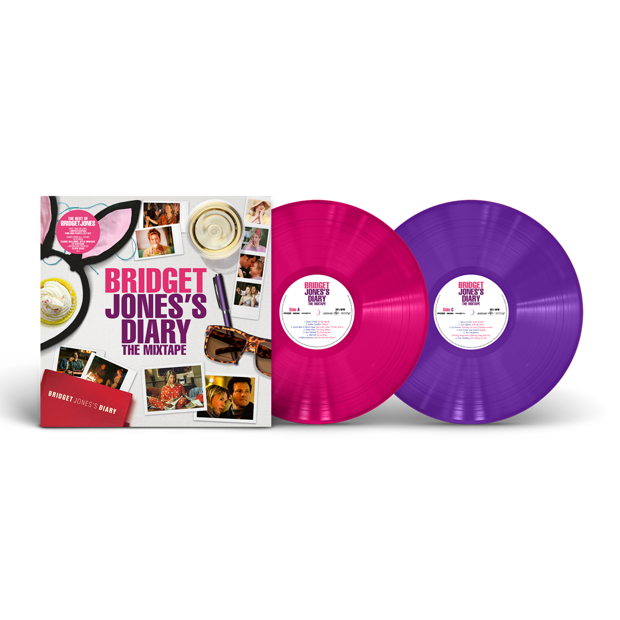 Various Artists - Bridget Jones's Diary: The Mixtape Pink & Purple Vinyl 2LP