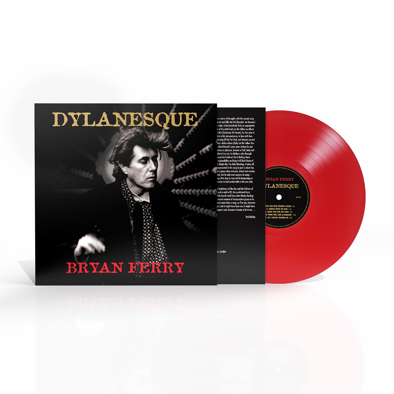 Bryan Ferry - Dylanesque: Red Vinyl LP